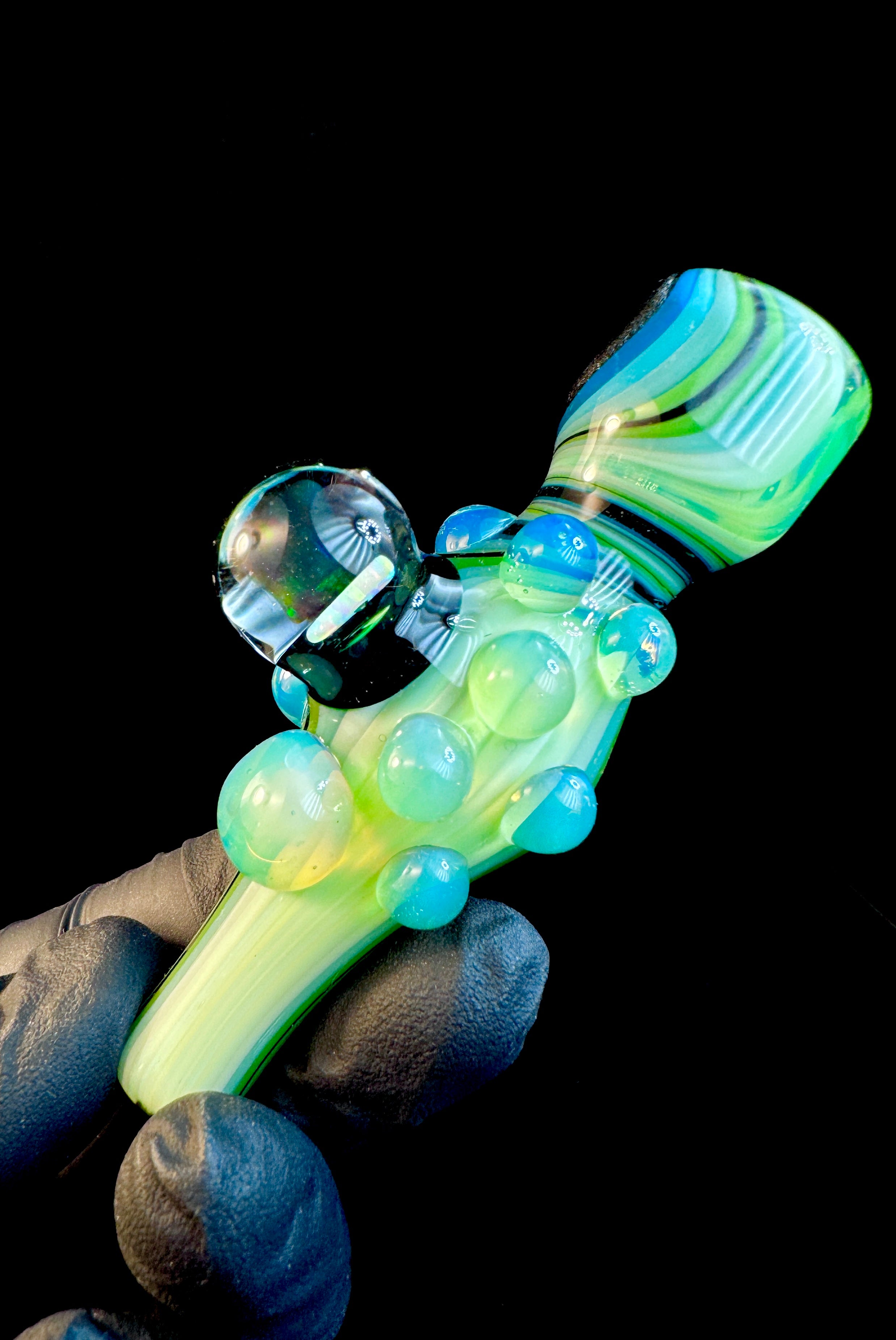 Steely jade fade opal chillum