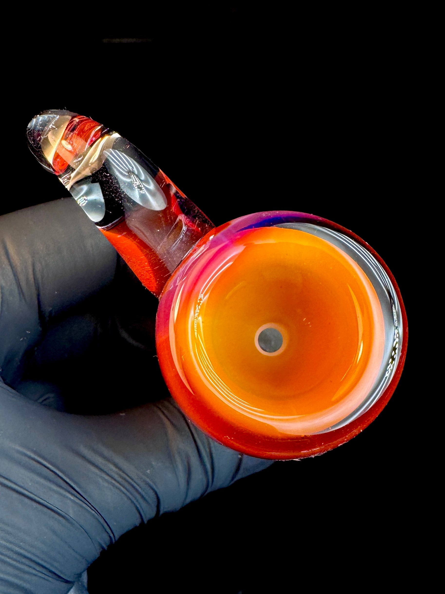 Deep bowl push on an 19mm artisan serendipity glass handle bowl