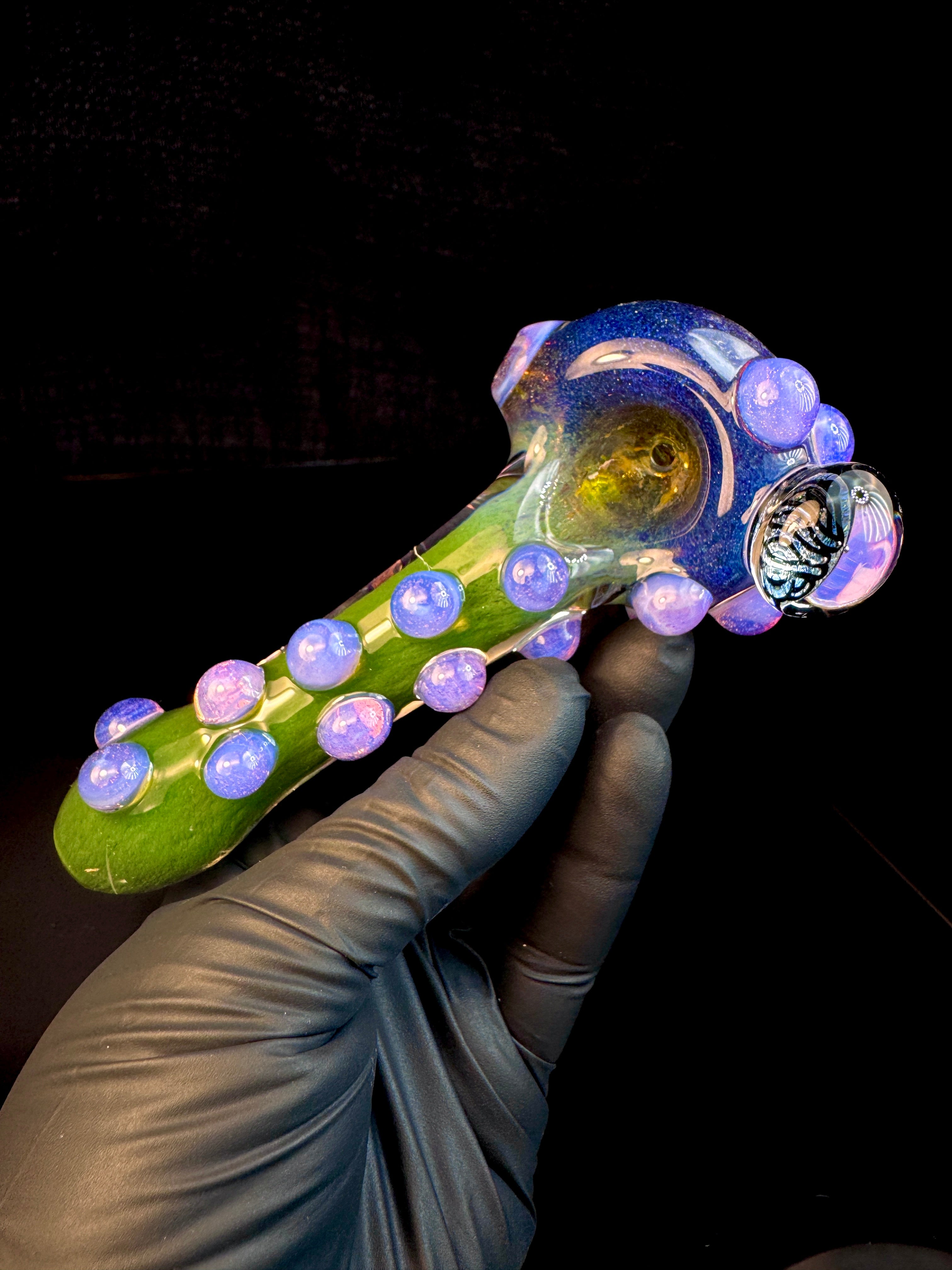Dichroic mushroom spoon