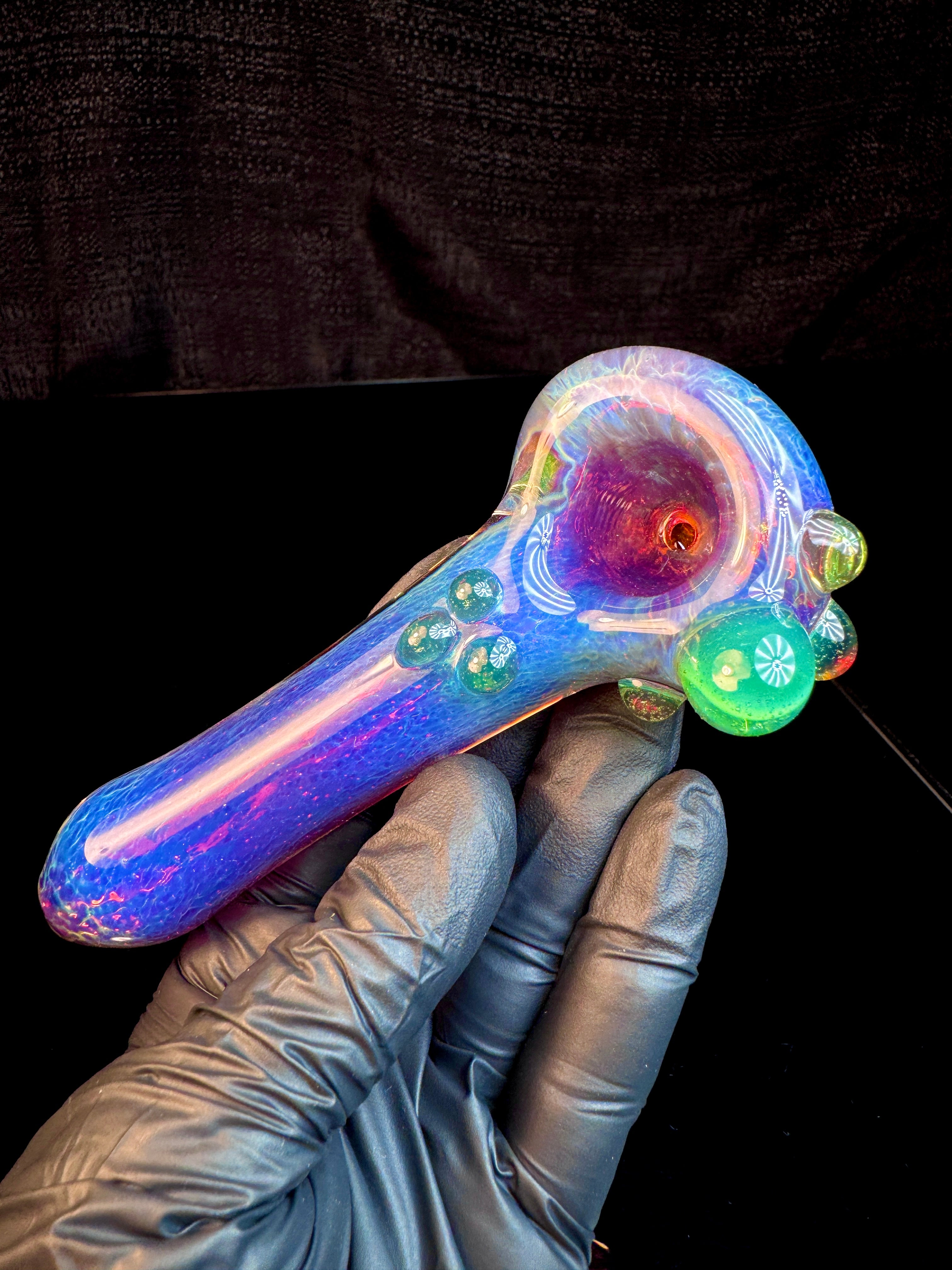 Amber purple x Sea slyme CARBLESS dot pipe