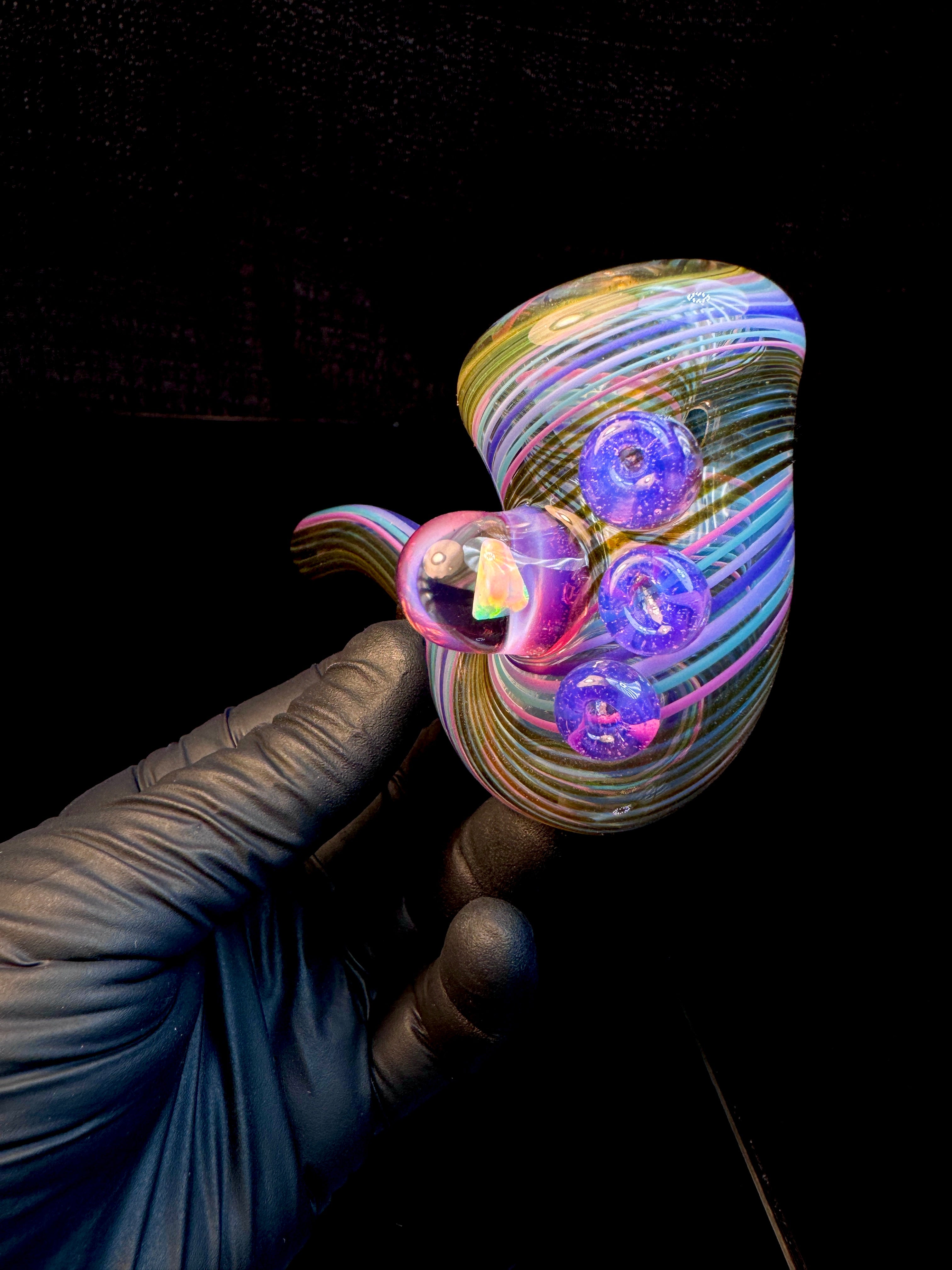 Fumed linework opal Squat Lock