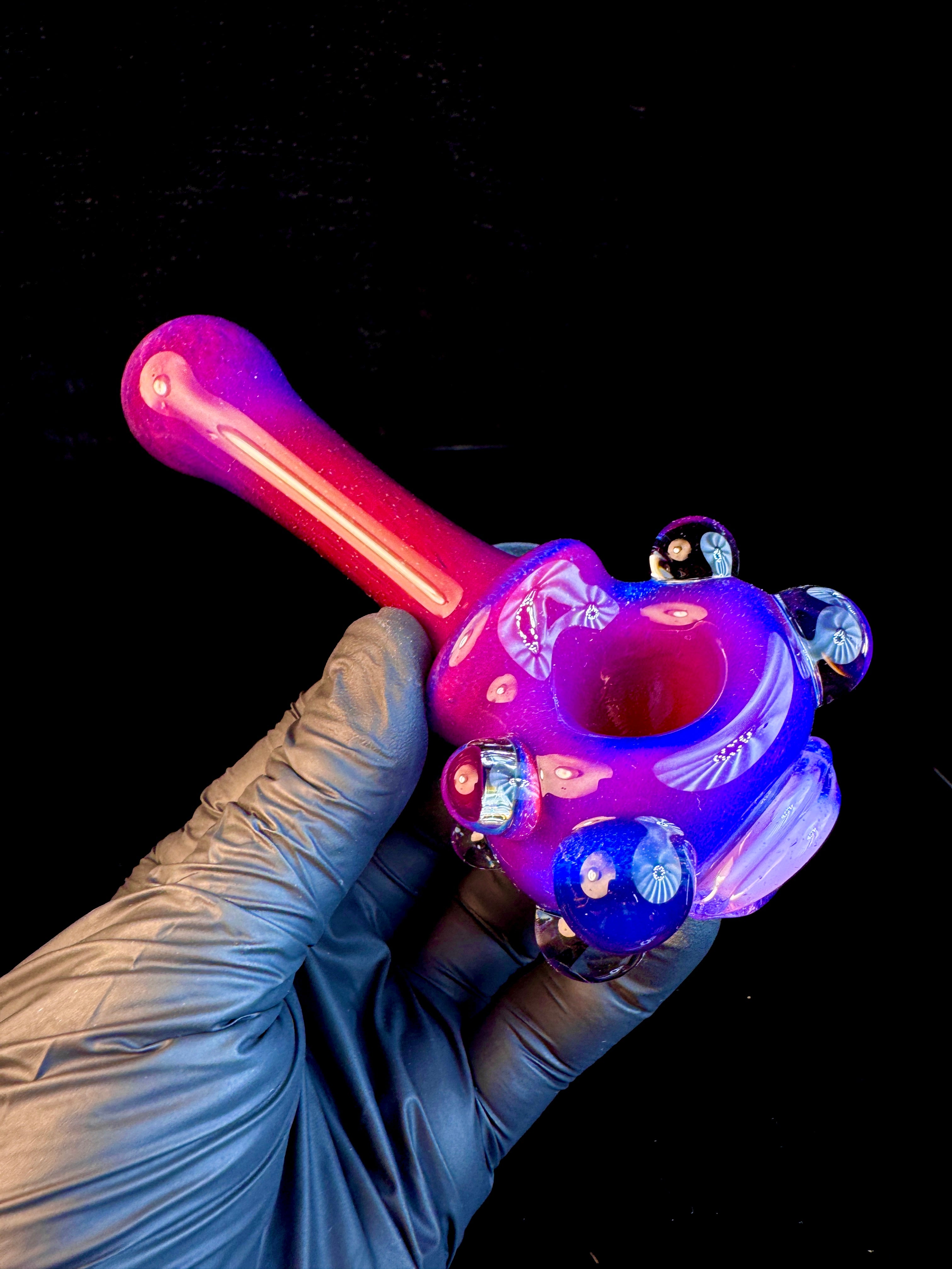 Midnight magenta x Pink Slyme eyeball spoon