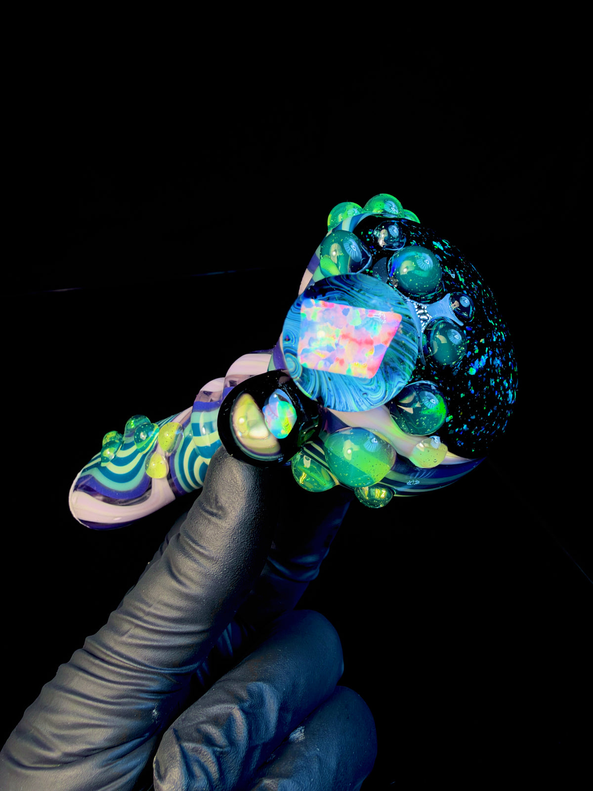 Twisted Opal pipe