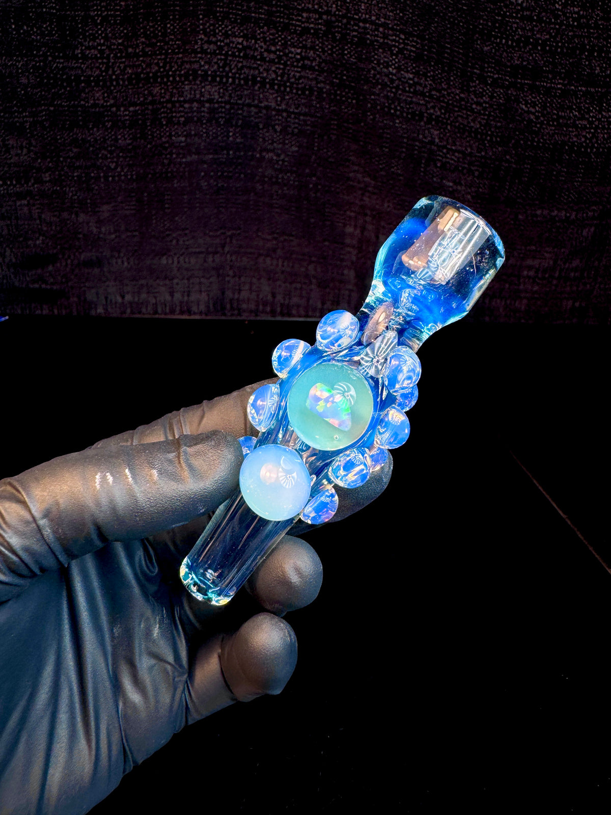 Rain drop x secret white Opal Chillum