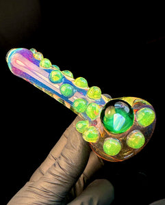 Purple fade opal pipe