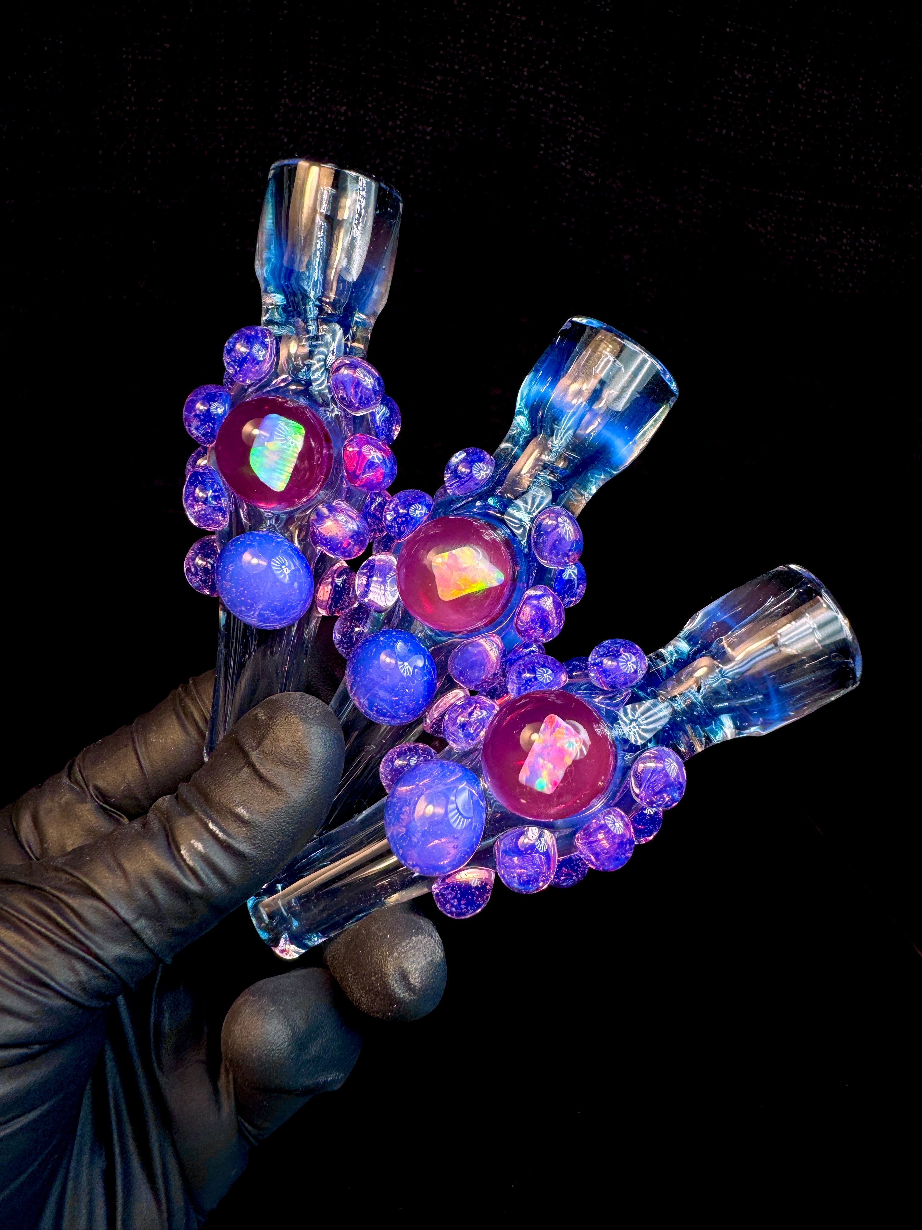 Rain drop x pink slyme Opal Chillum