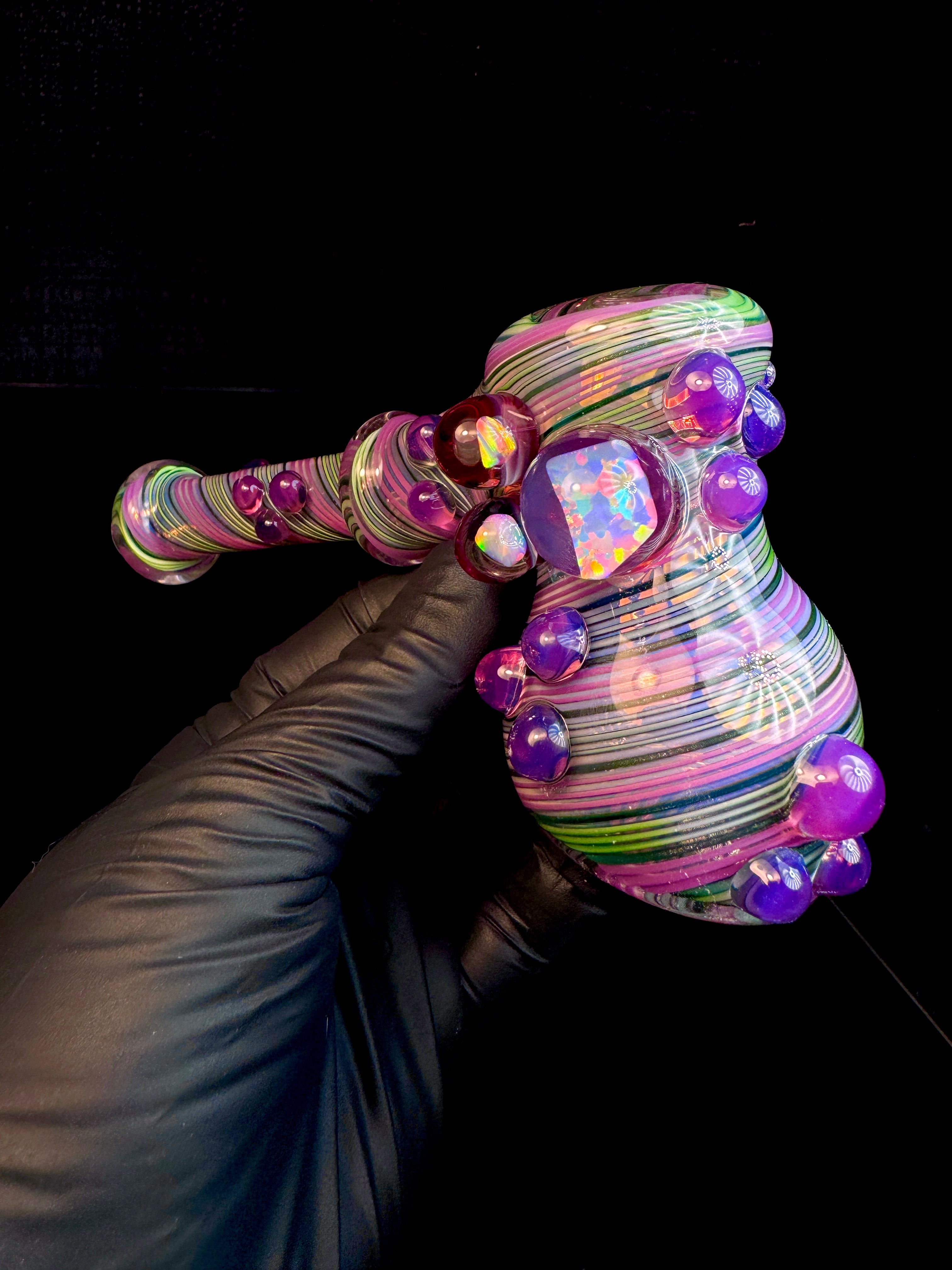 Fumed linework opal hammer