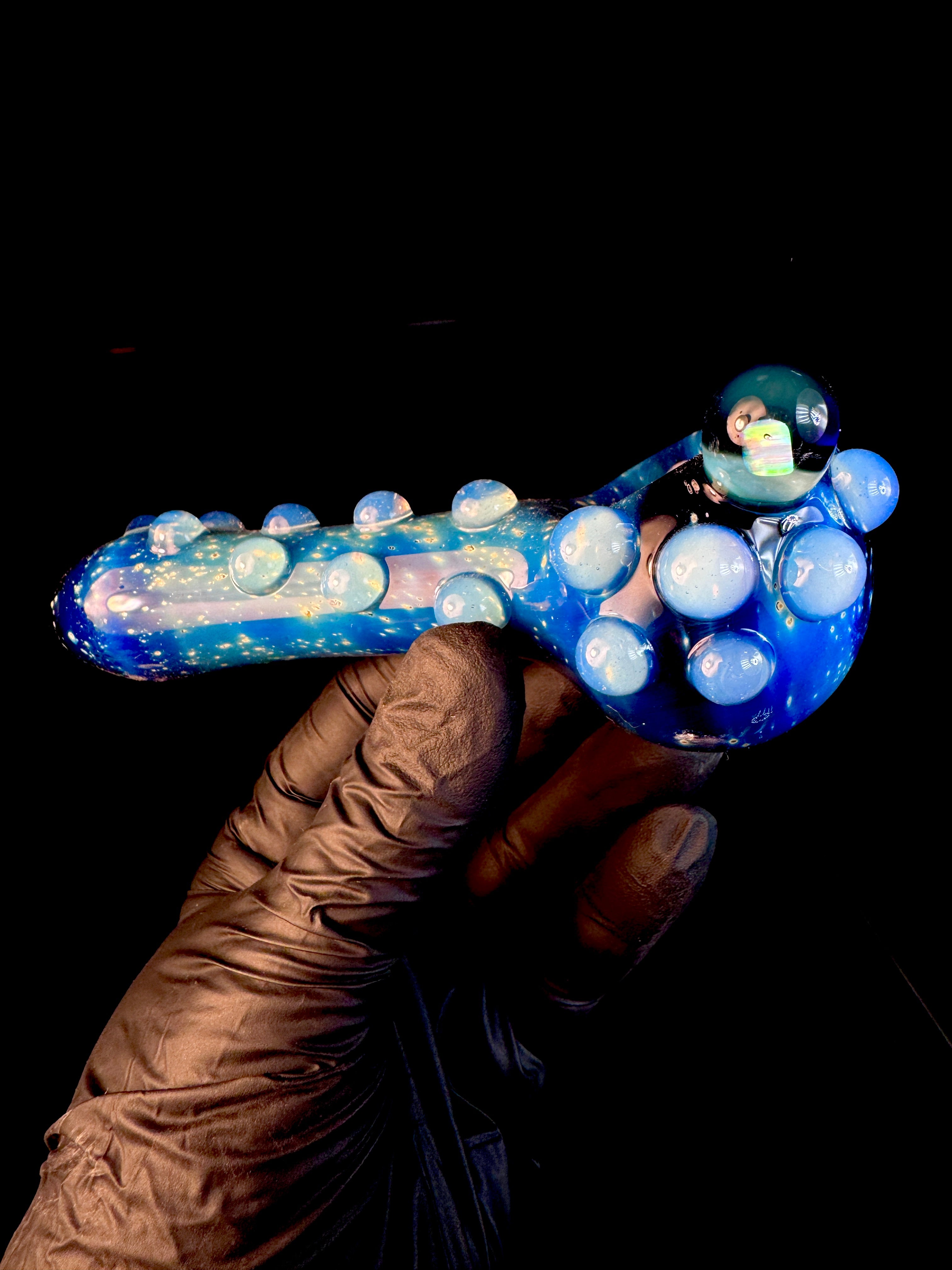 Secret white x Starry night opal pipe