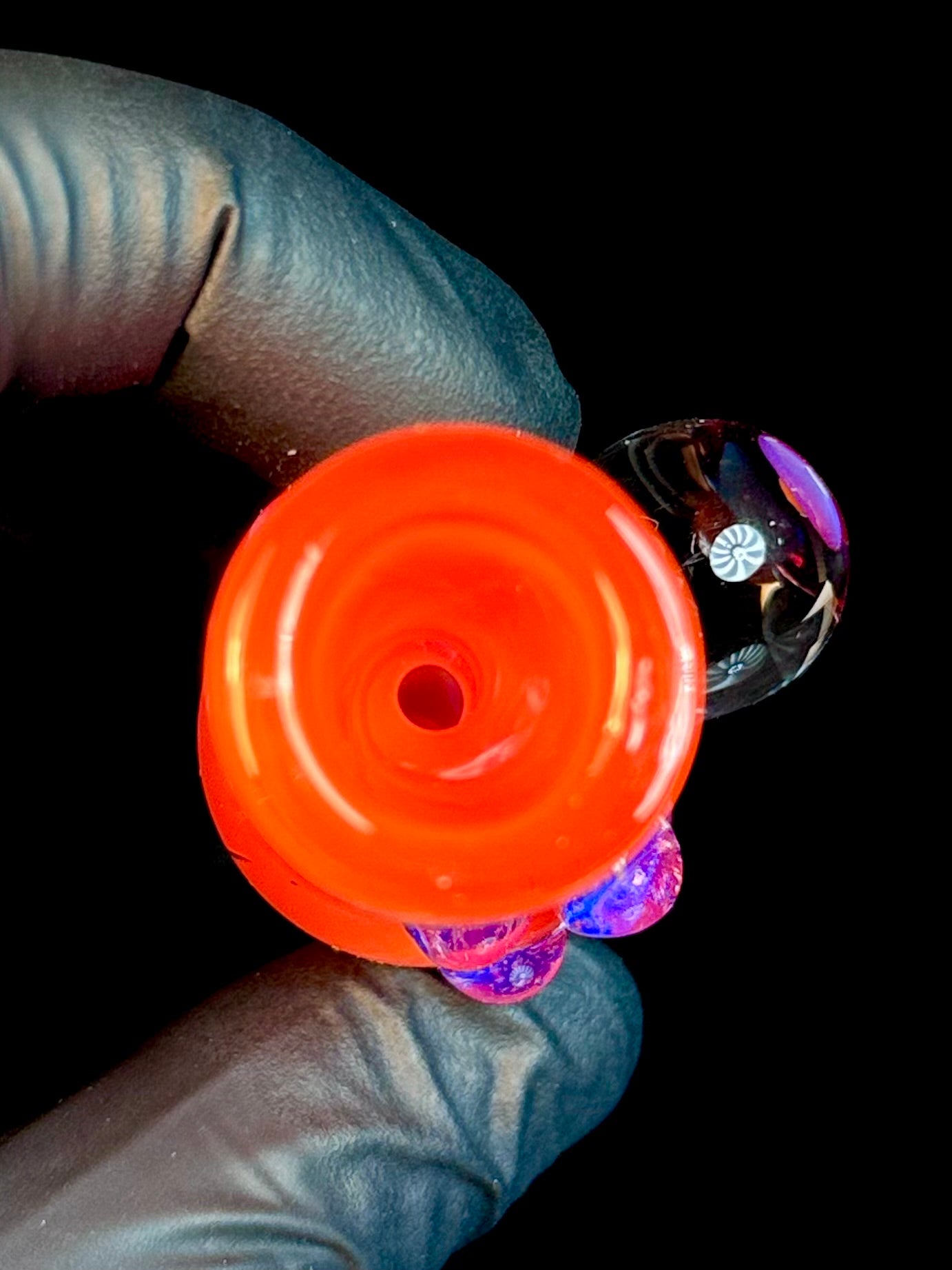 Lava opal chillum