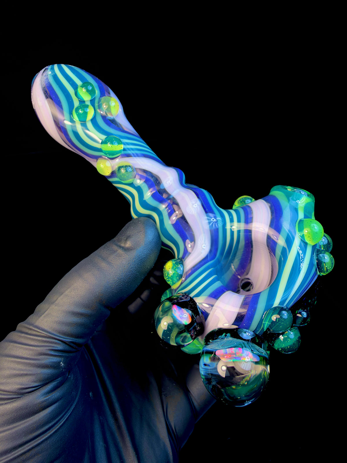 Twisted Opal pipe