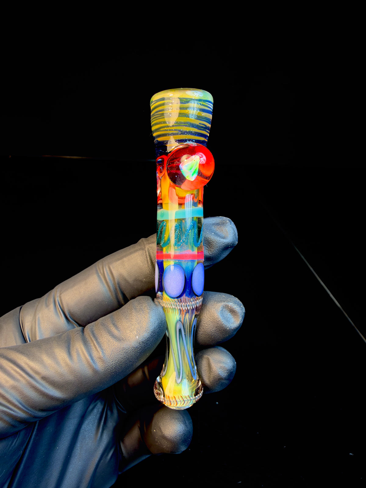Gold fumed inside out bat