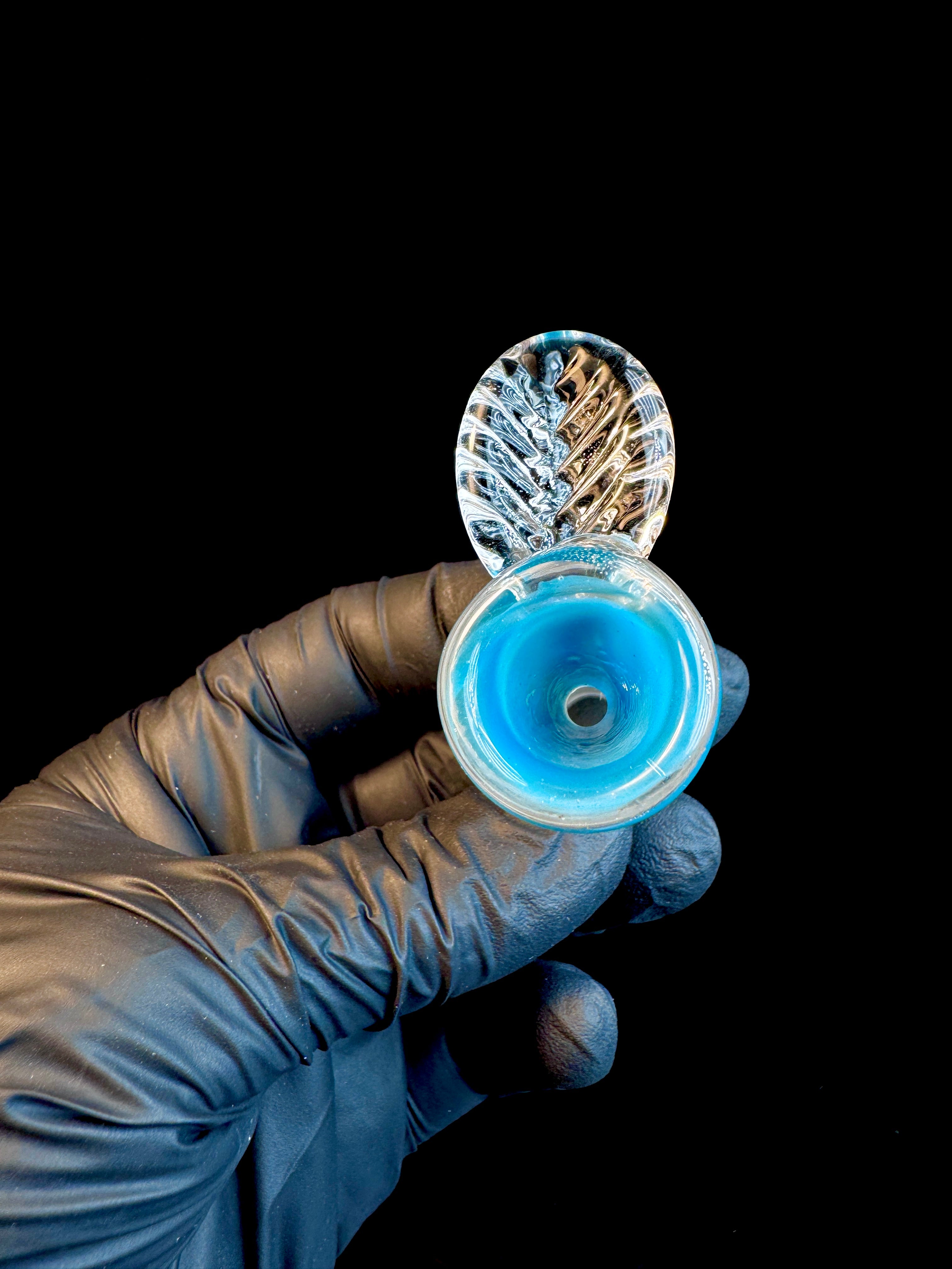 14mm aqua leaf bowl *second quality*