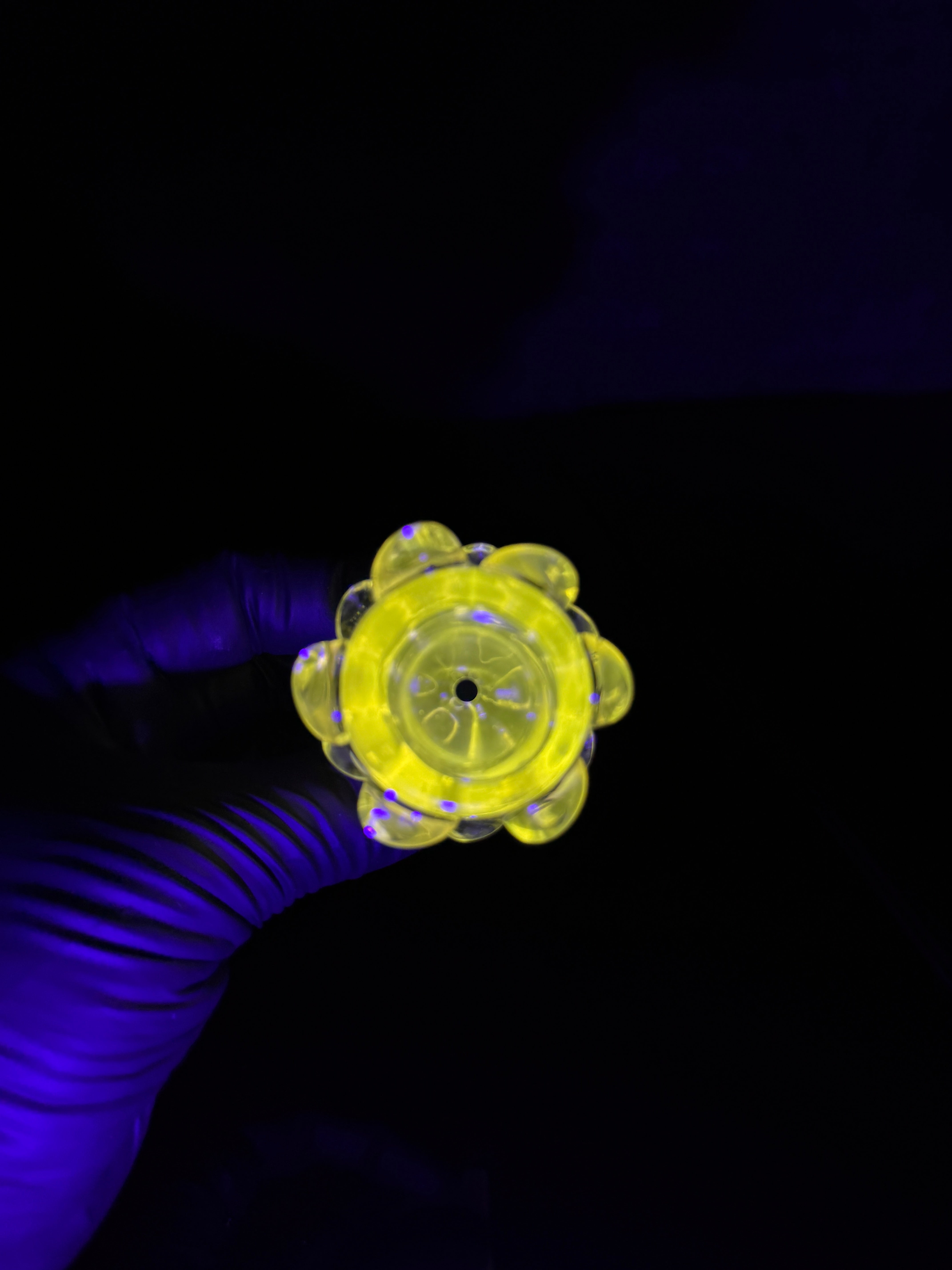 14mm UV translucent Ion dot Slide