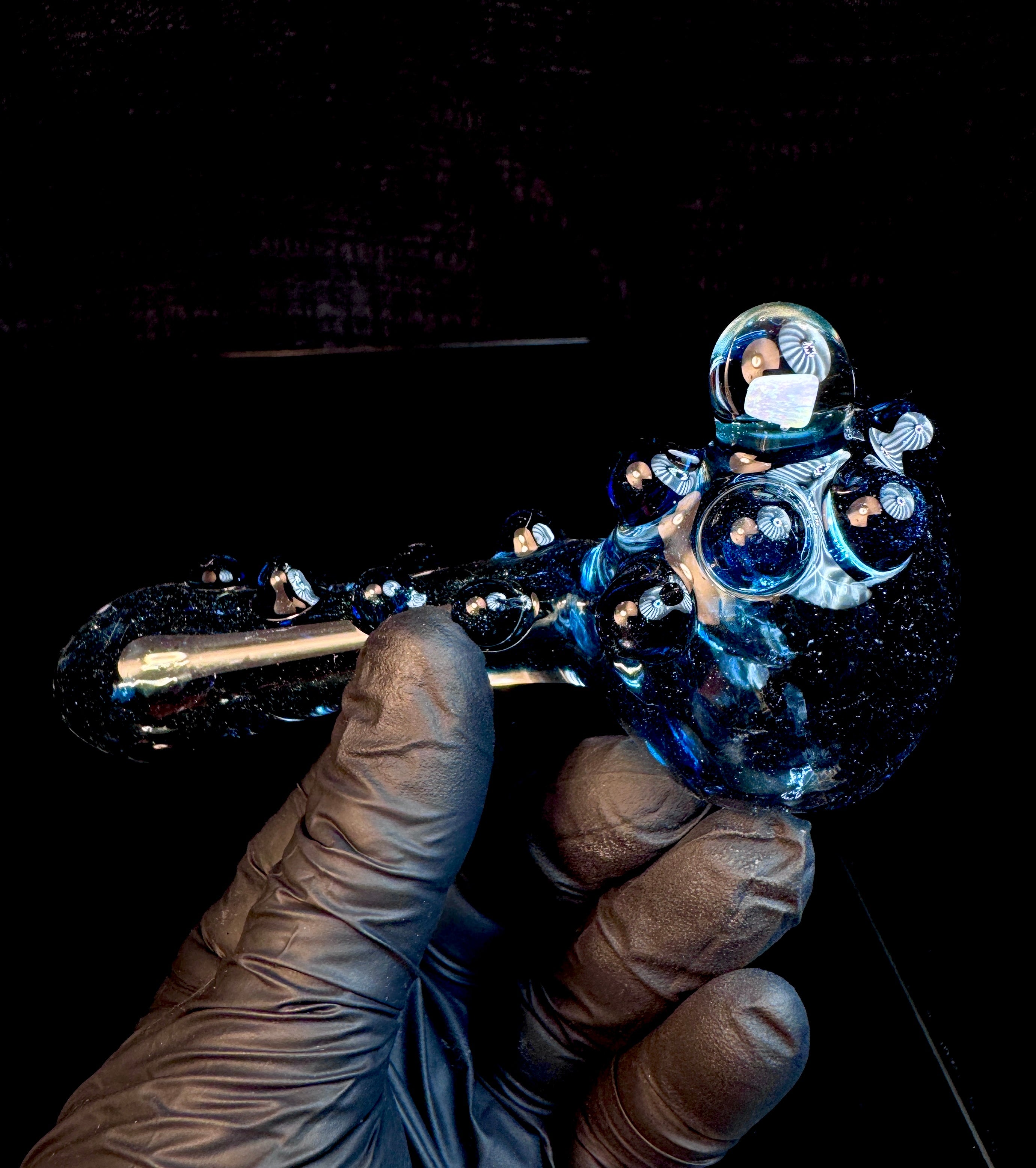 Blue stardust x blue stardust Opal pipe