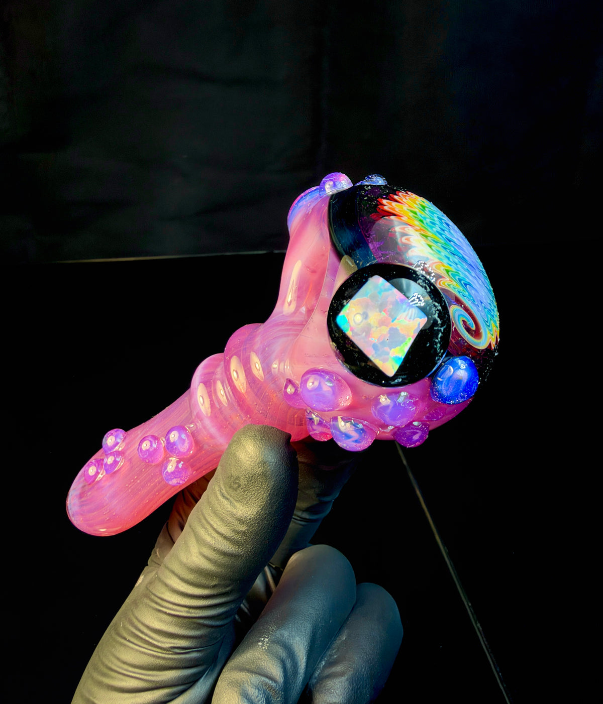 Wigwag opal pipe