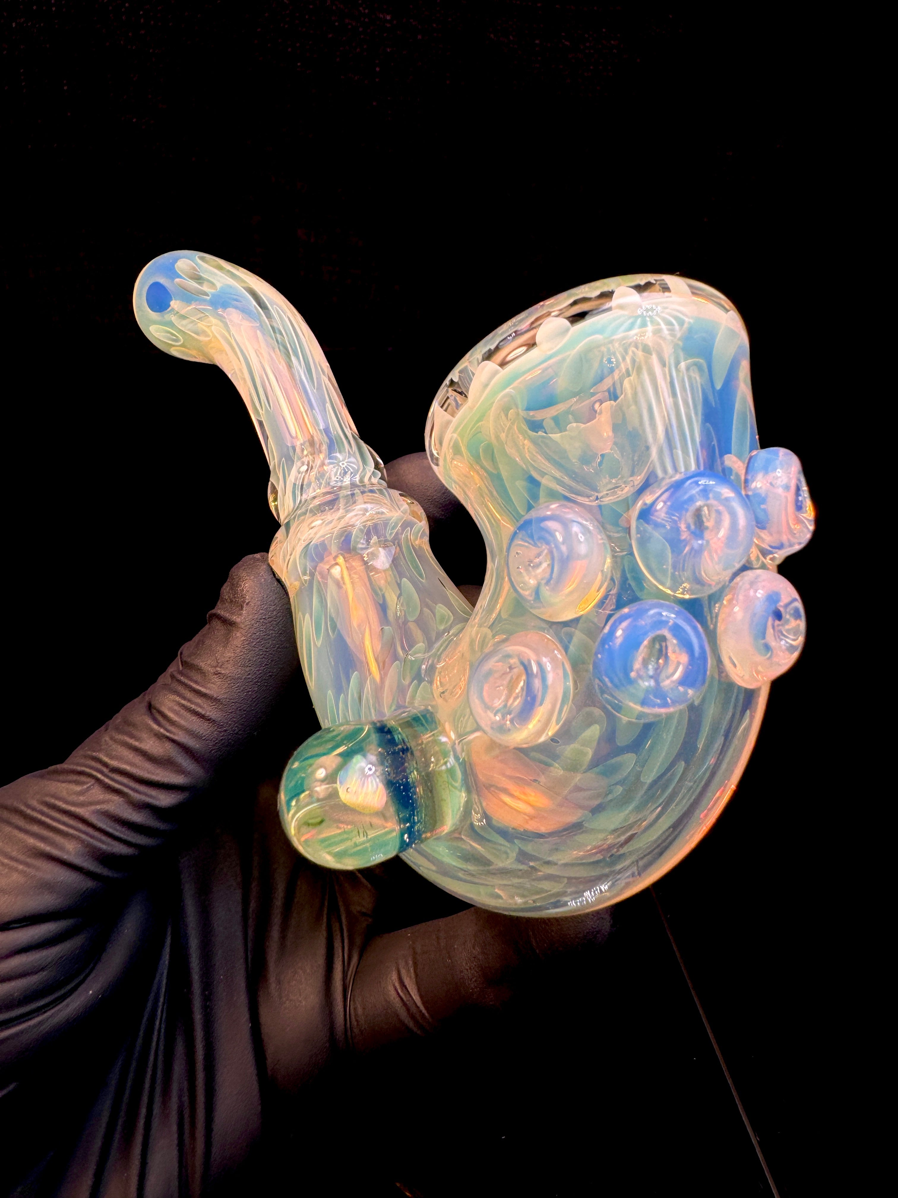 Silver Fume opal sherlock x Secret white