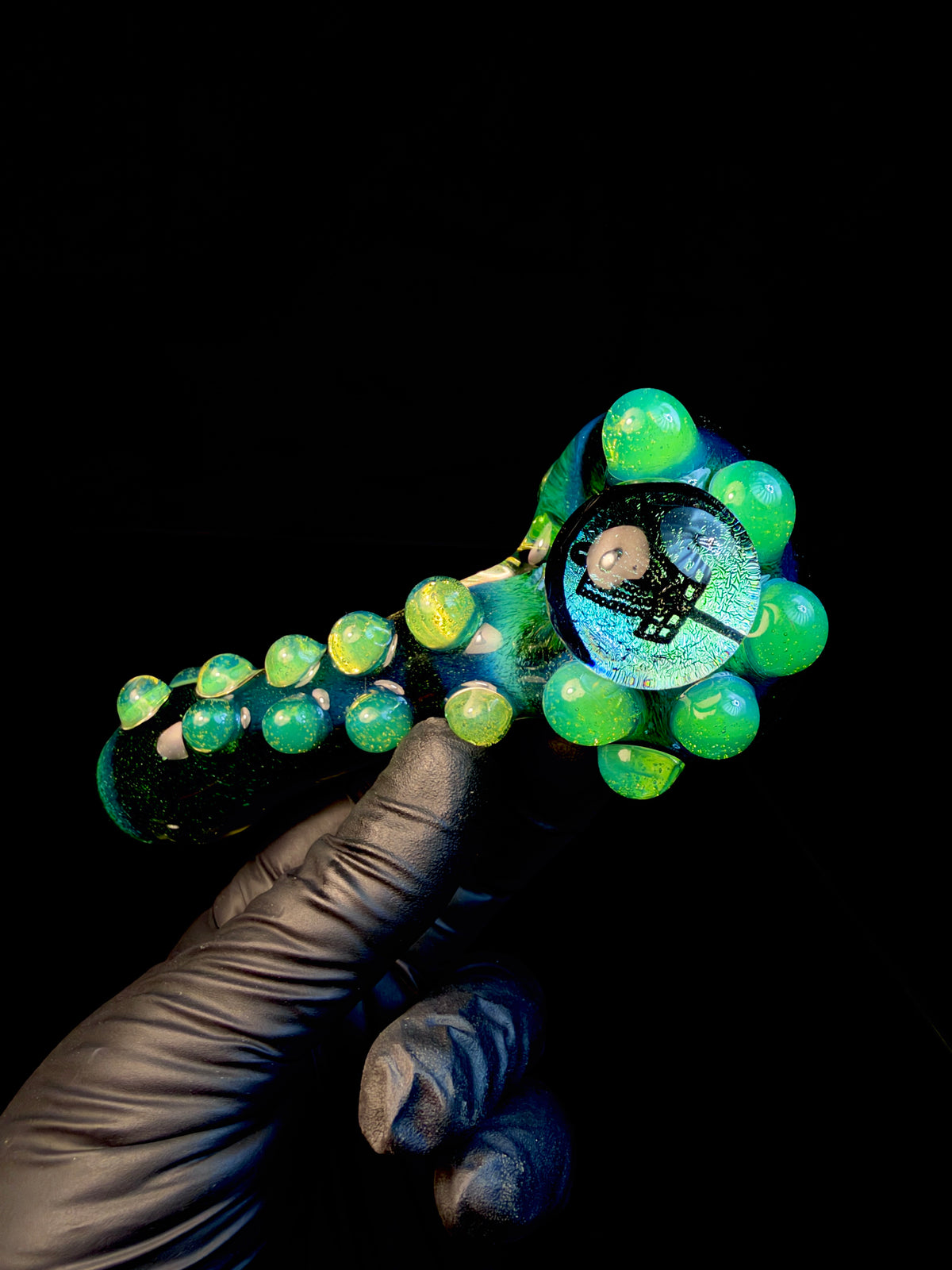 Dichroic disc golf spoon