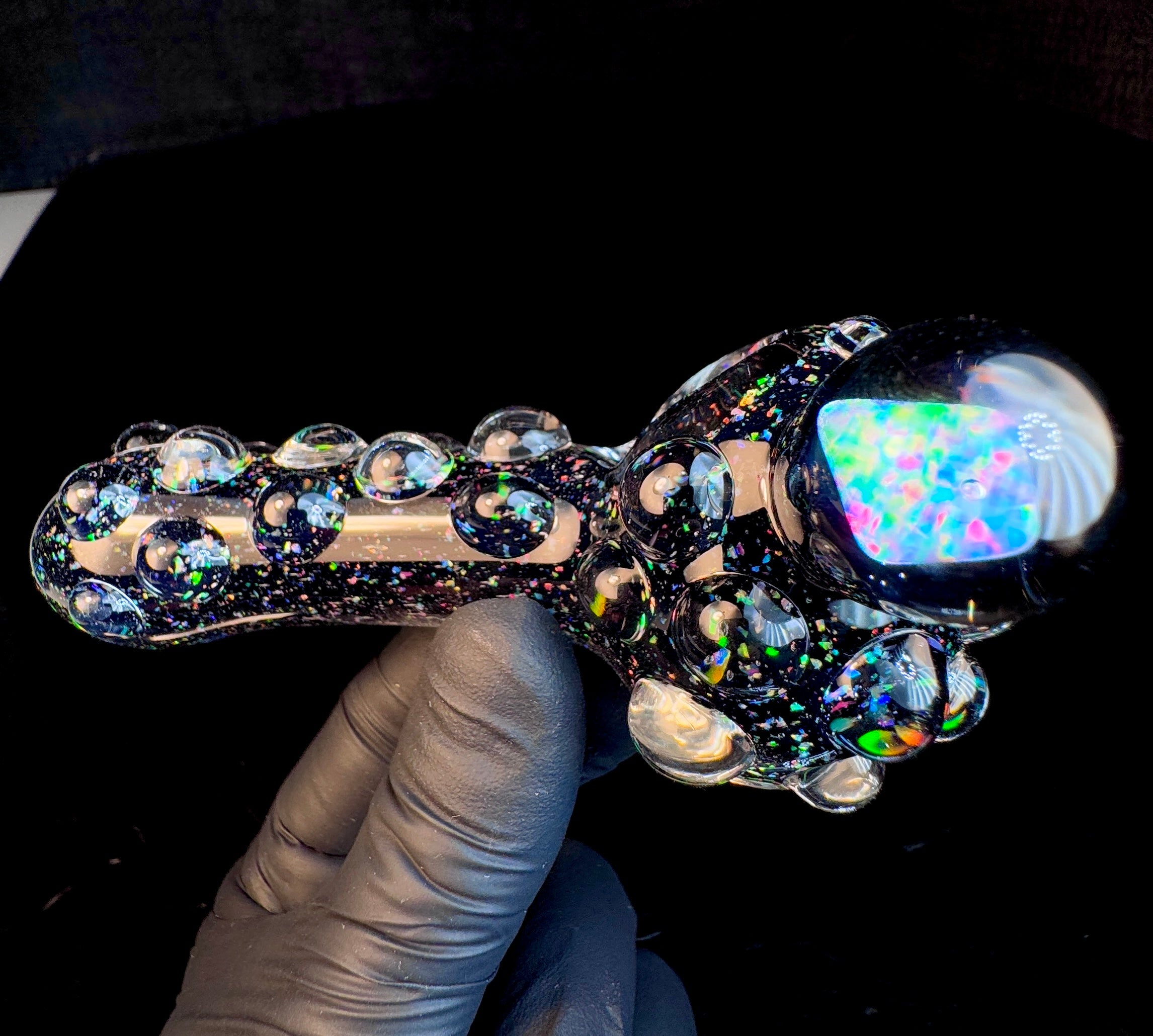 XL Opal crushed opal pipe