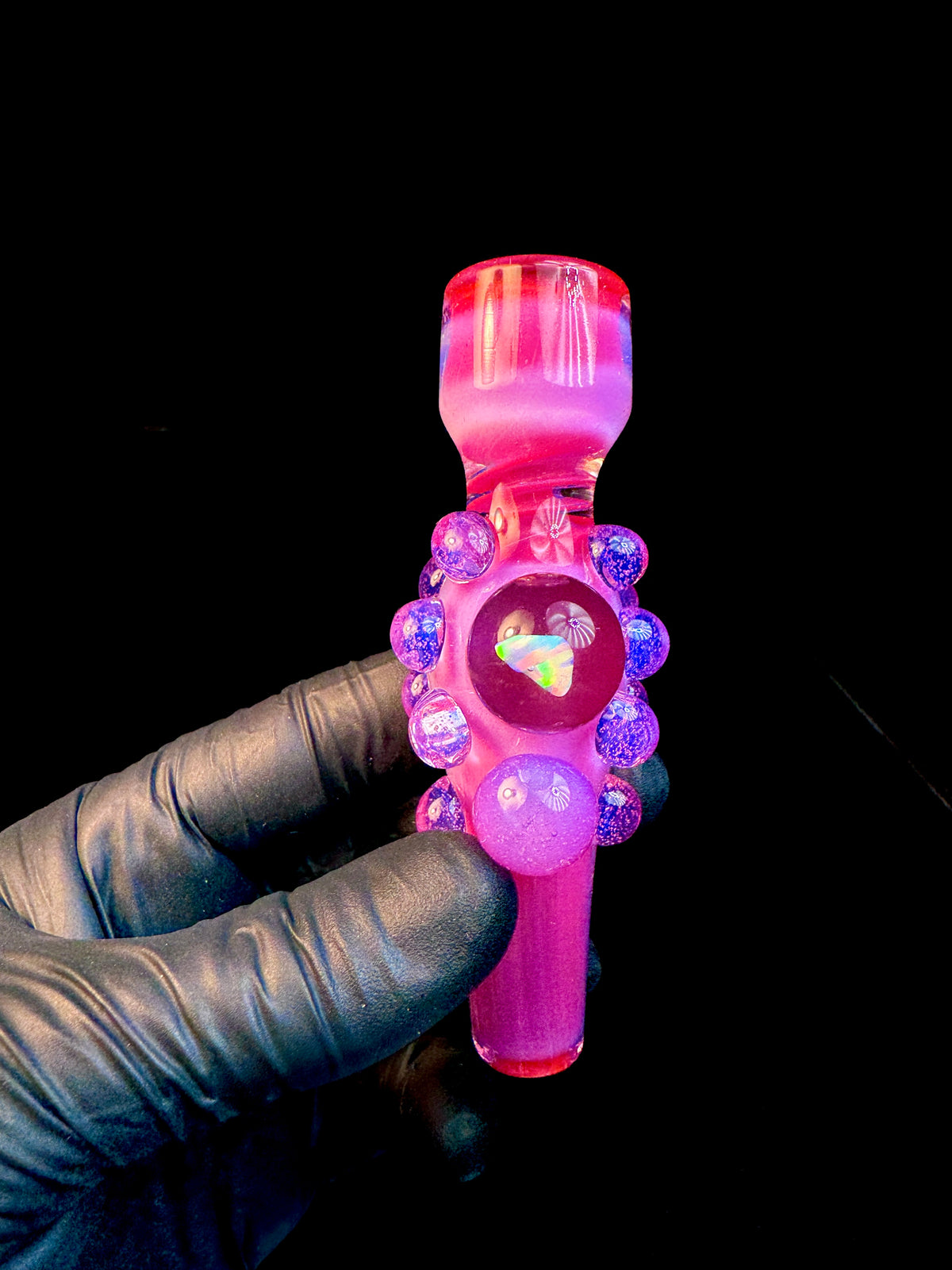 Cosmic bubblegum opal chillum