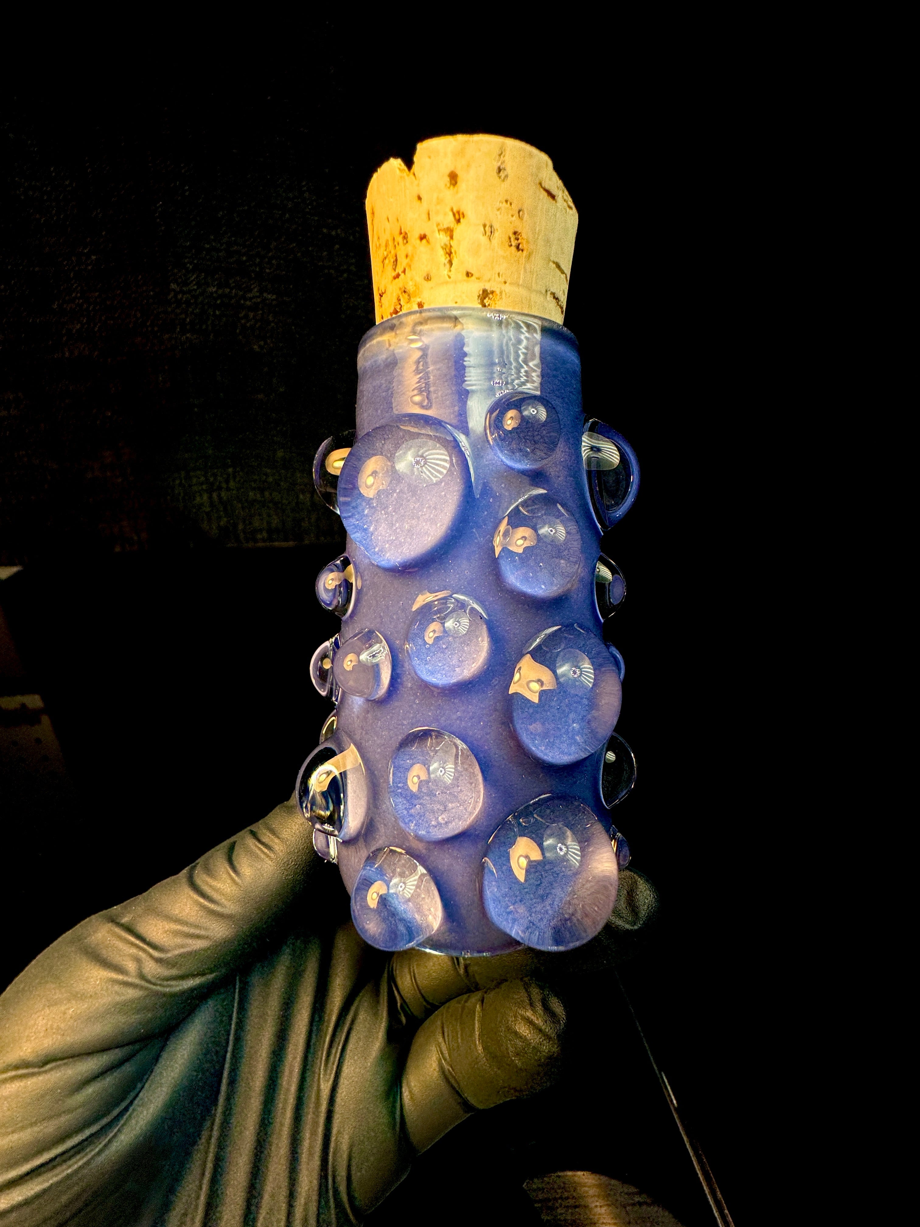 XL Purple urple flat bottom nug Jar