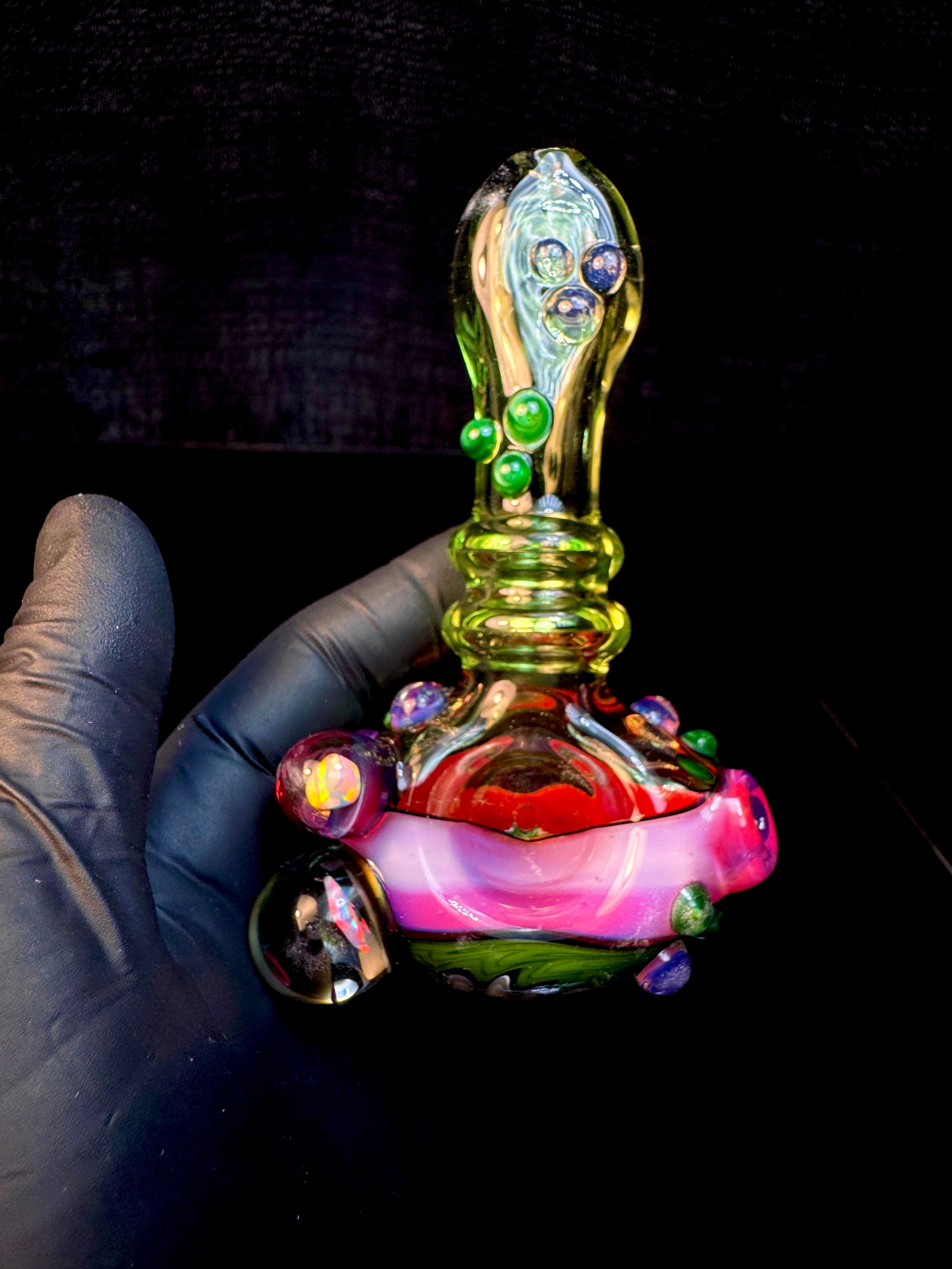 Wigwag opal spoon
