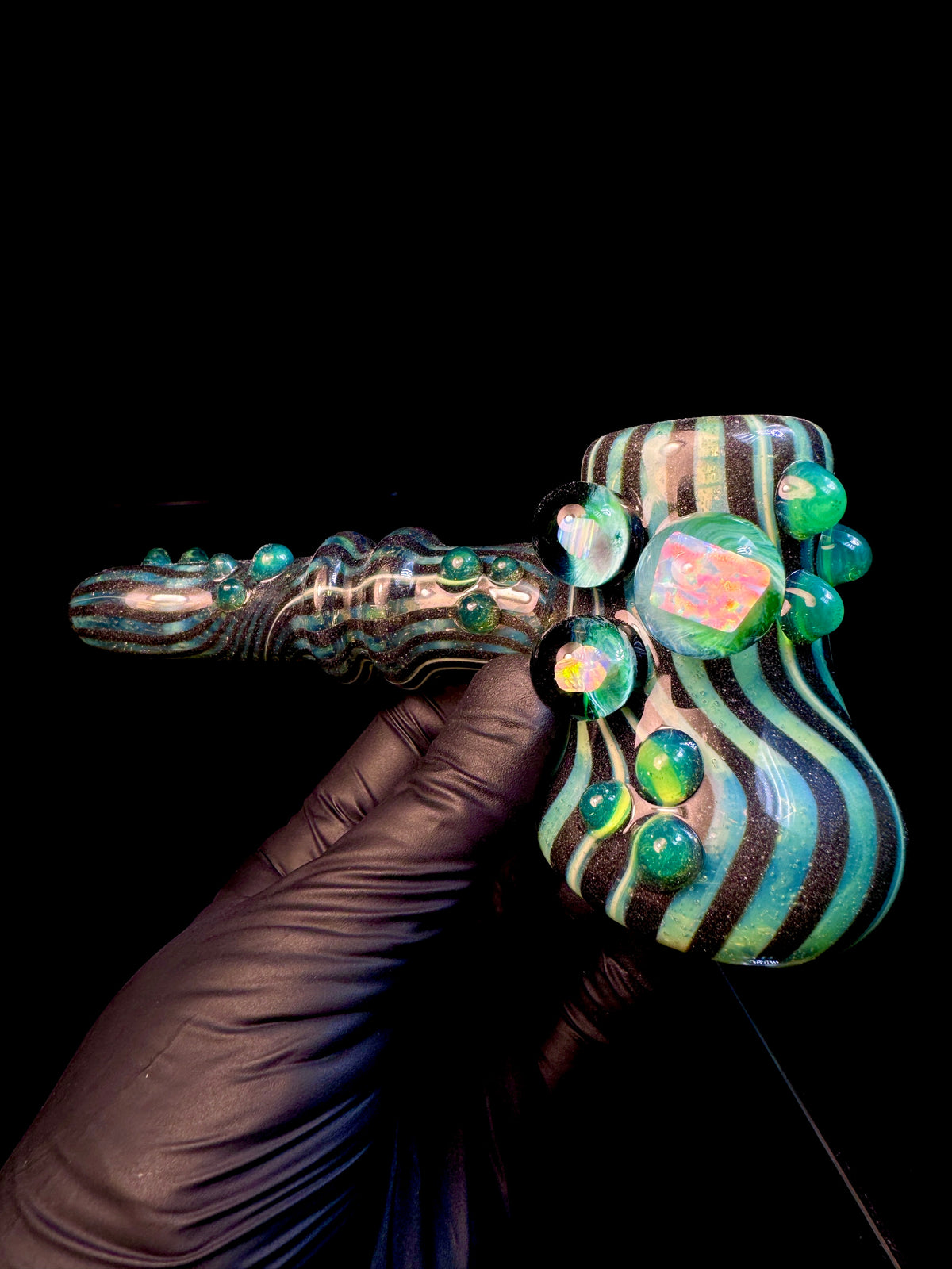 Twisted Glass opal hammer