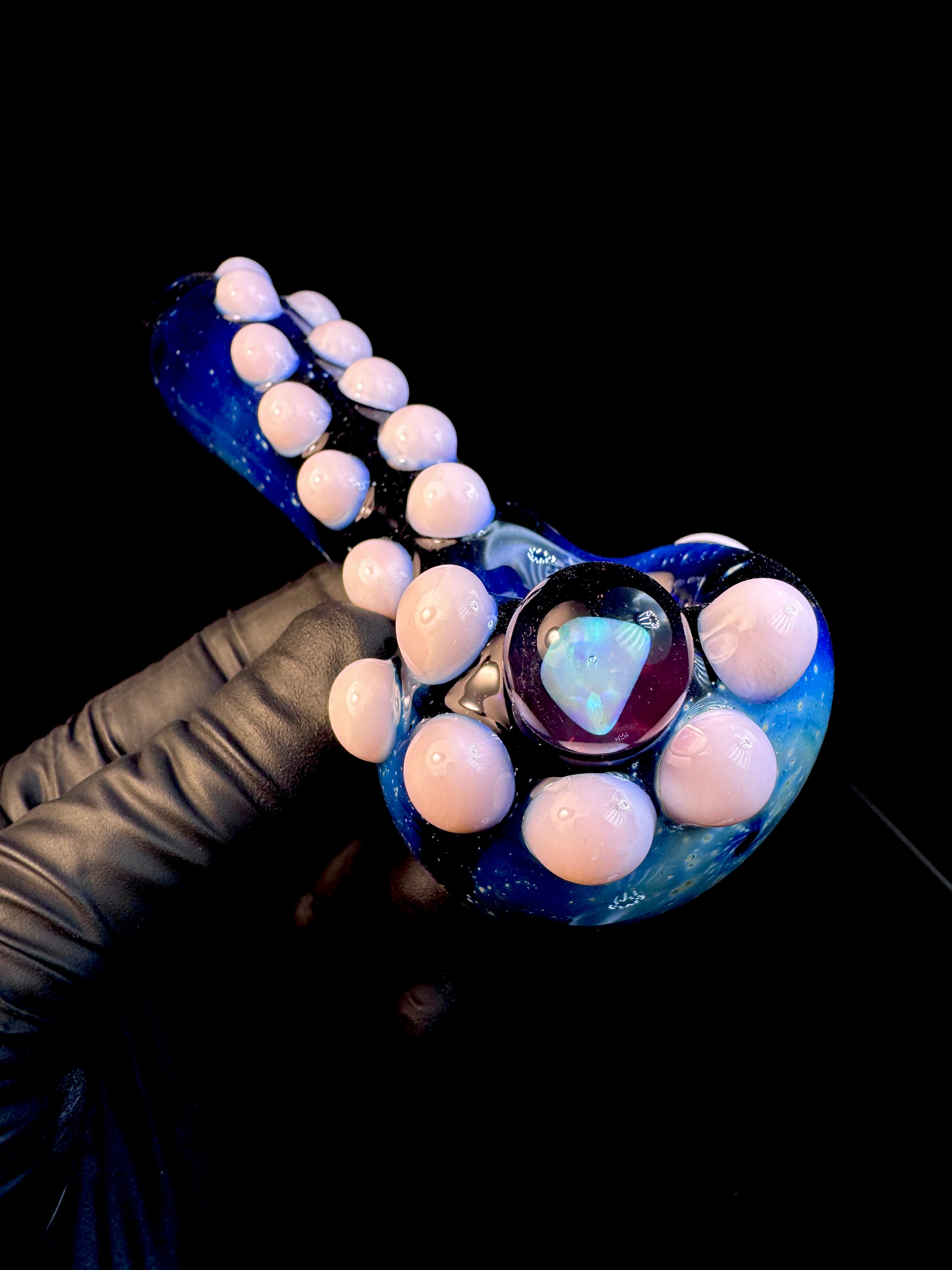 Starry Night Glass Pipe bubblegum Space Pipe
