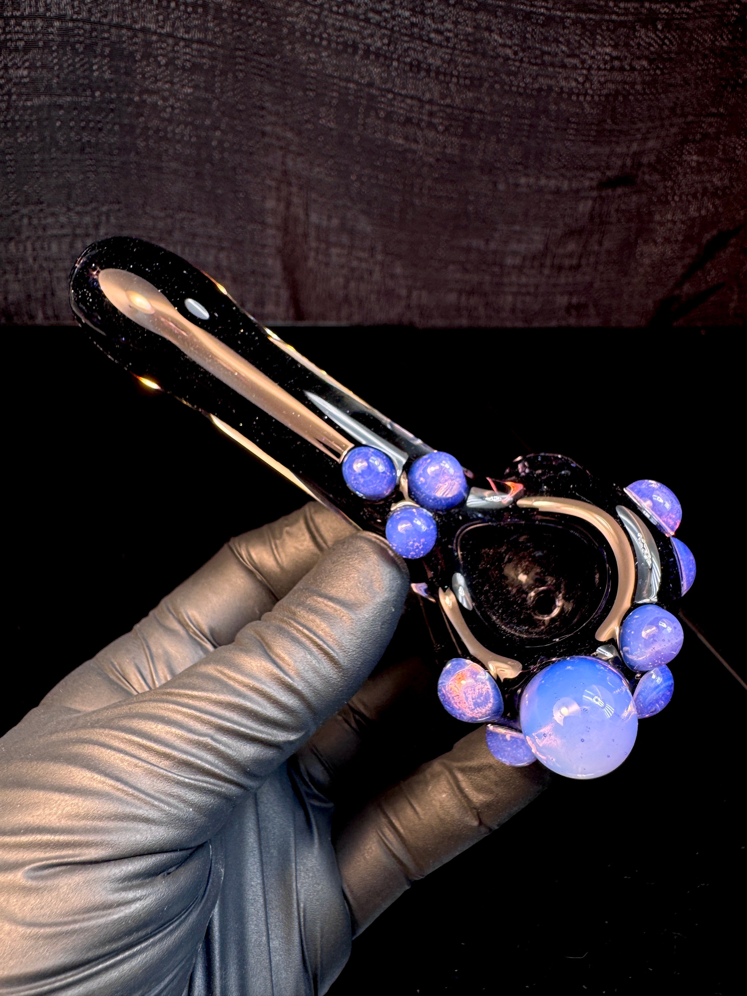 Galaxy black x Pink Slyme premium dot spoon