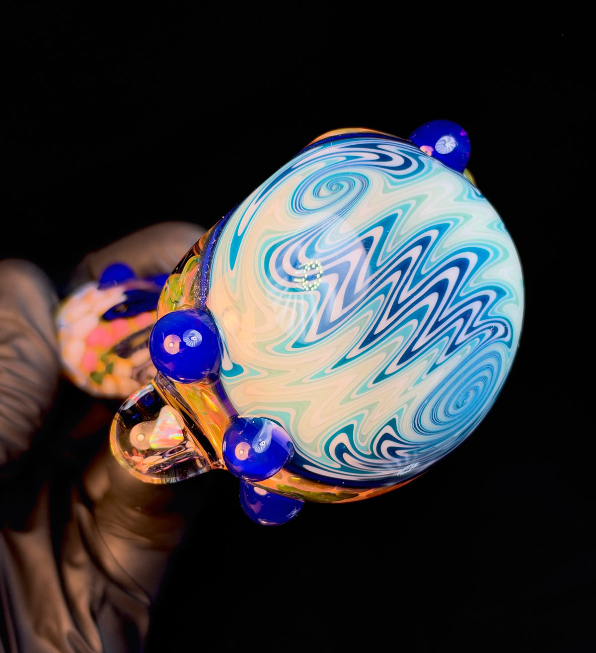Premo wigwag Color Changing Opal Spoon