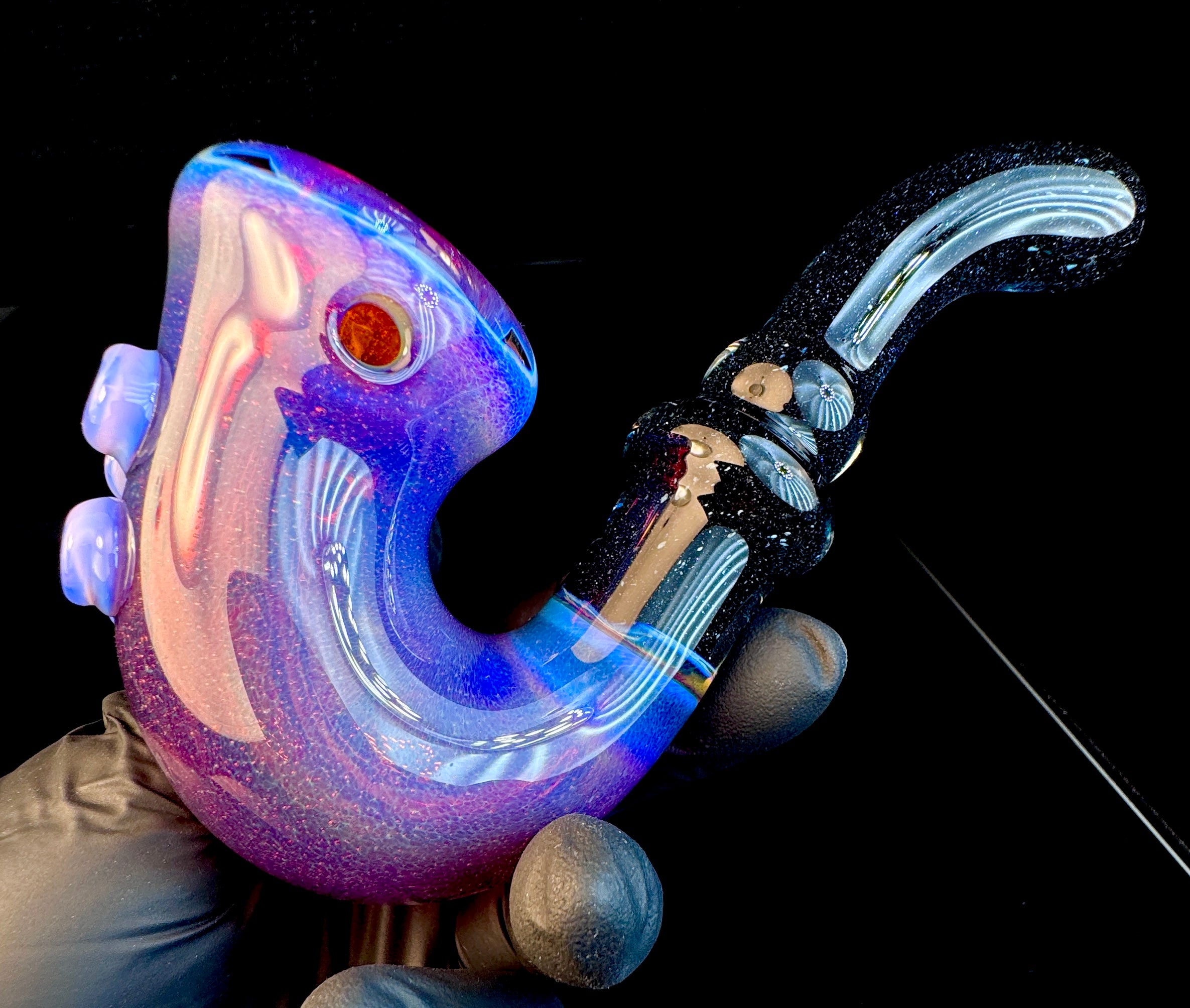 Amber purple x jet black opal sherlock