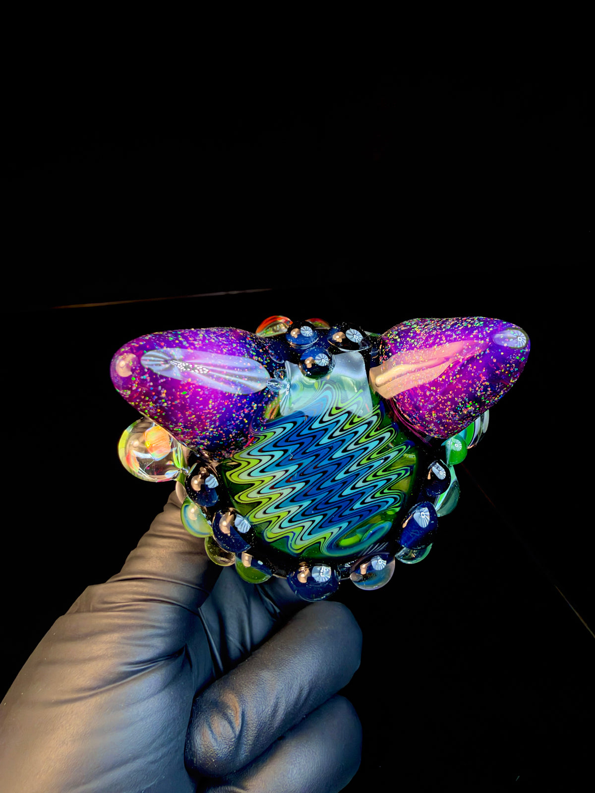 Kitty wigwag Opal pipe