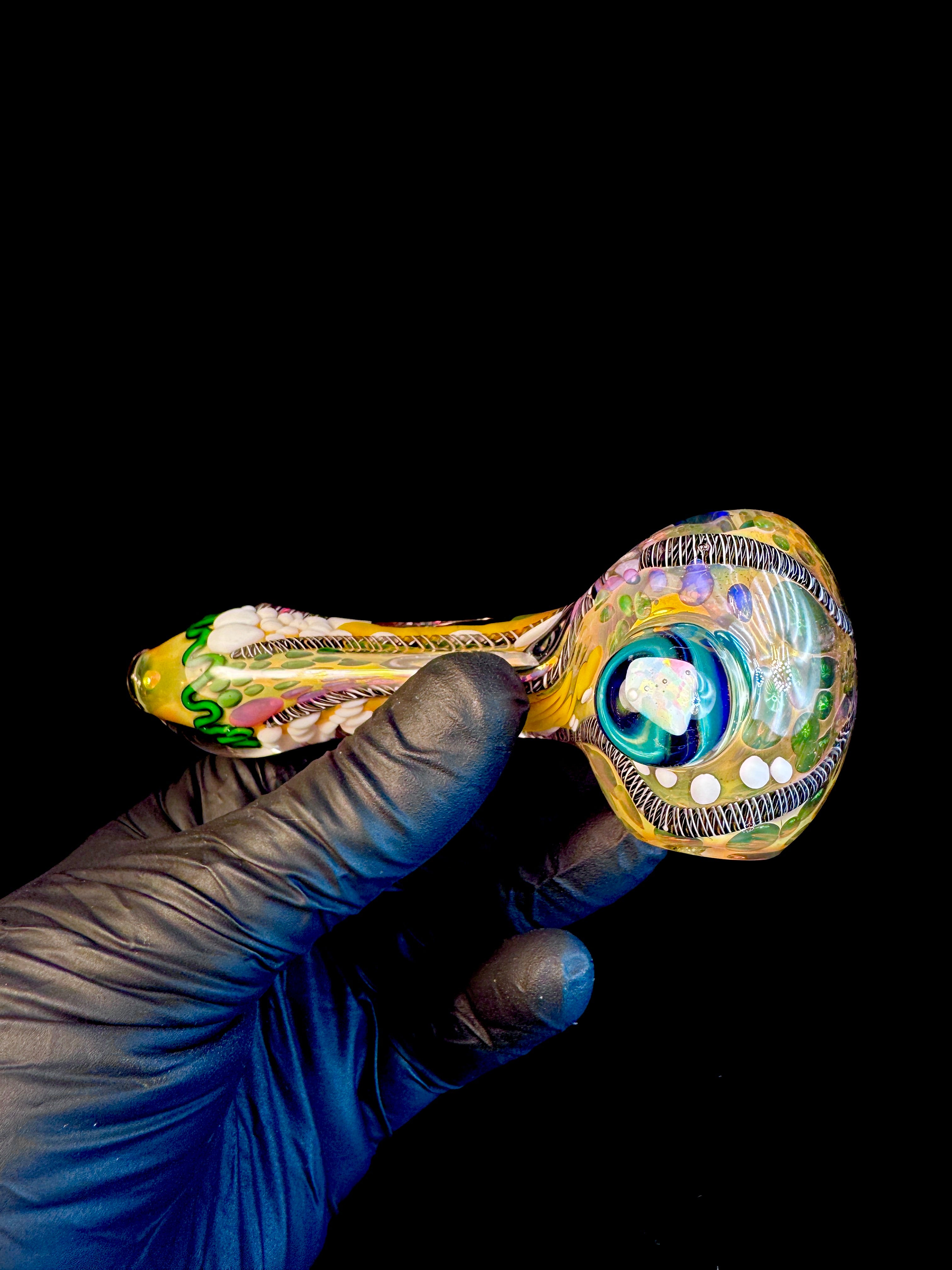 Gold Fume Primo opal spoon