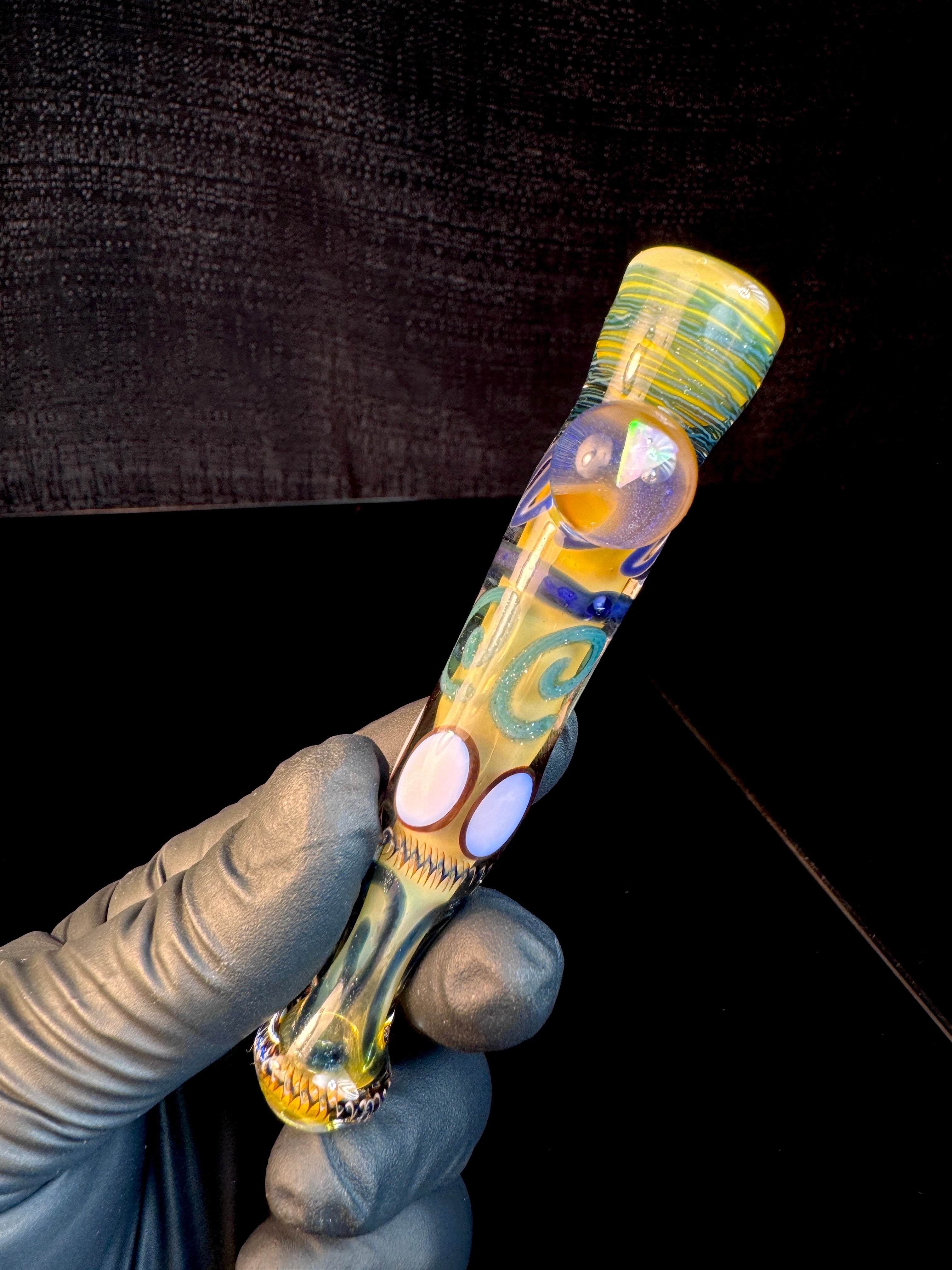 Gold fumed inside out bat