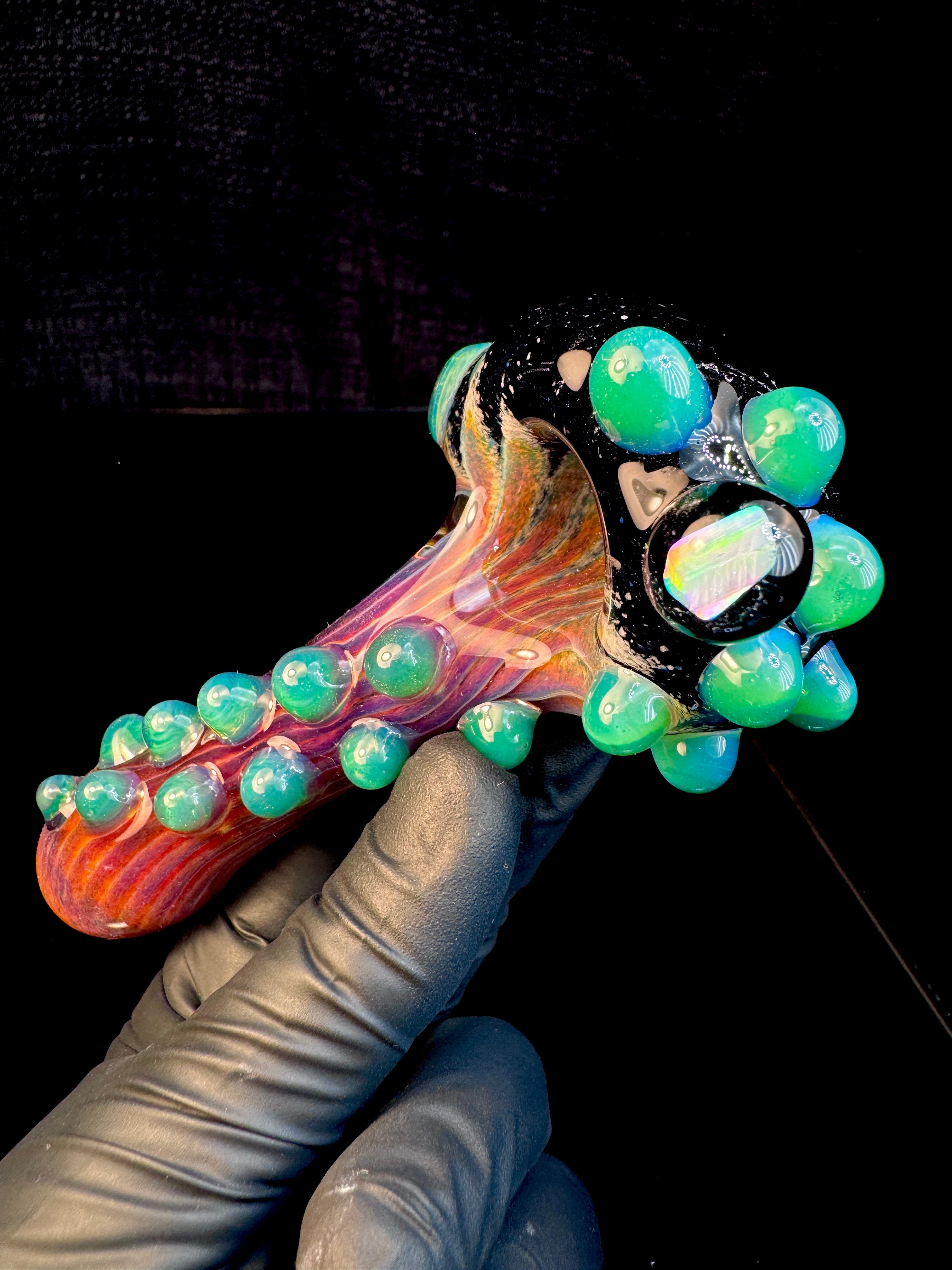 Exp/Fripidy Striped Opal Pipe