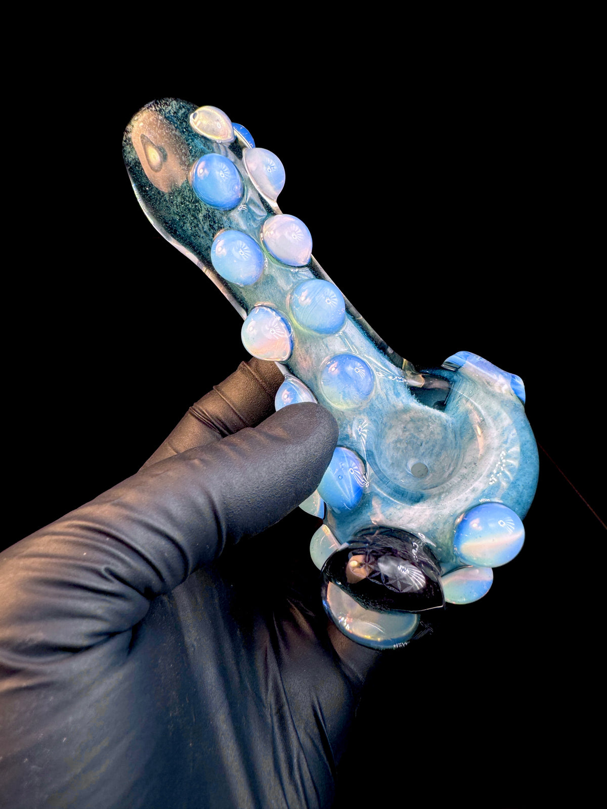 Dichroic Sacred geometry spoon