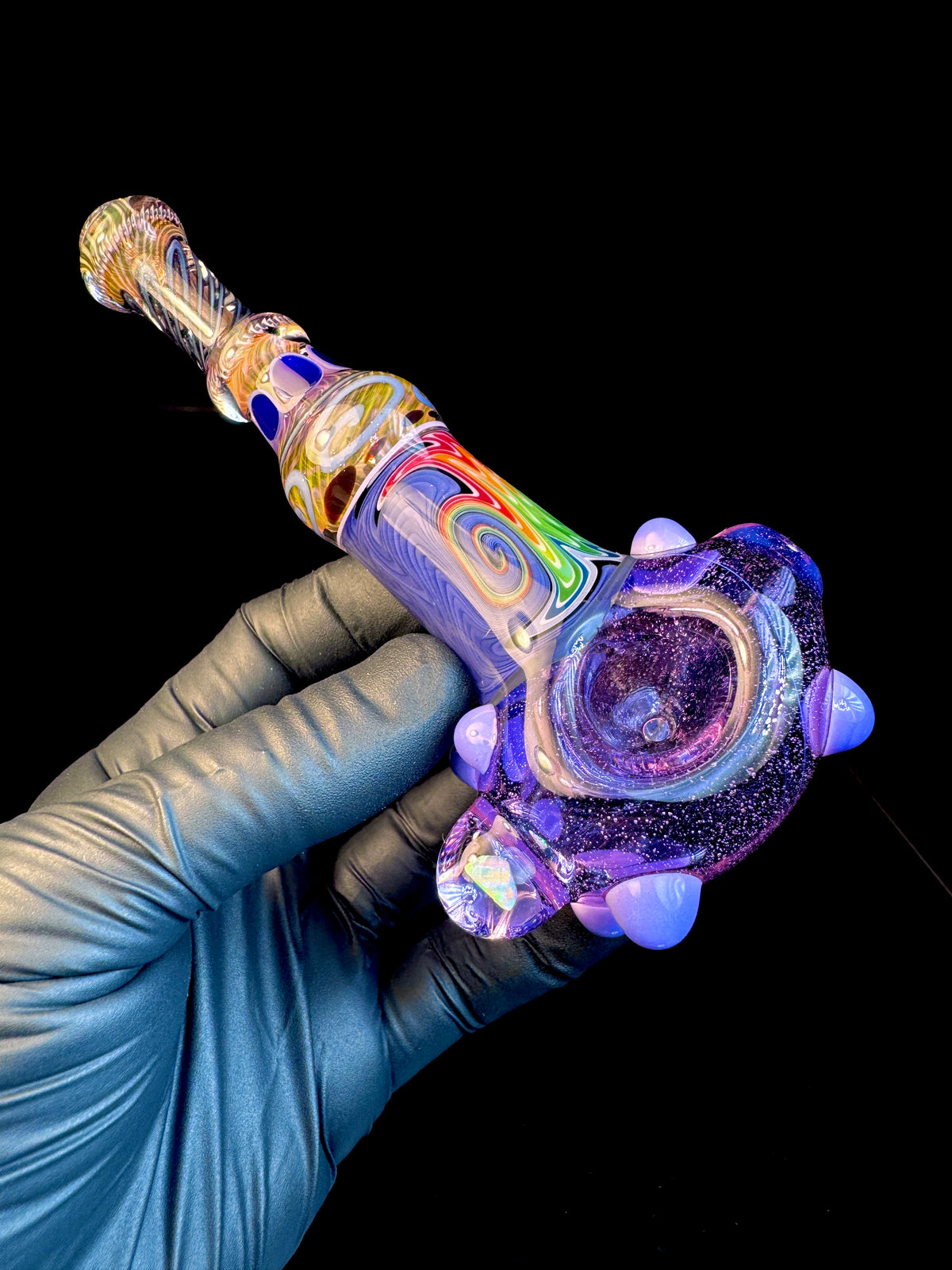 Purple rain x purple urple rainbow Wigwag Pipe