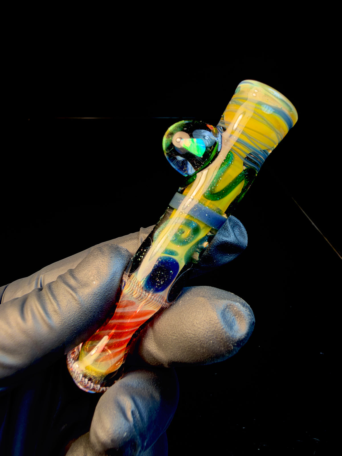 Gold fumed inside out bat