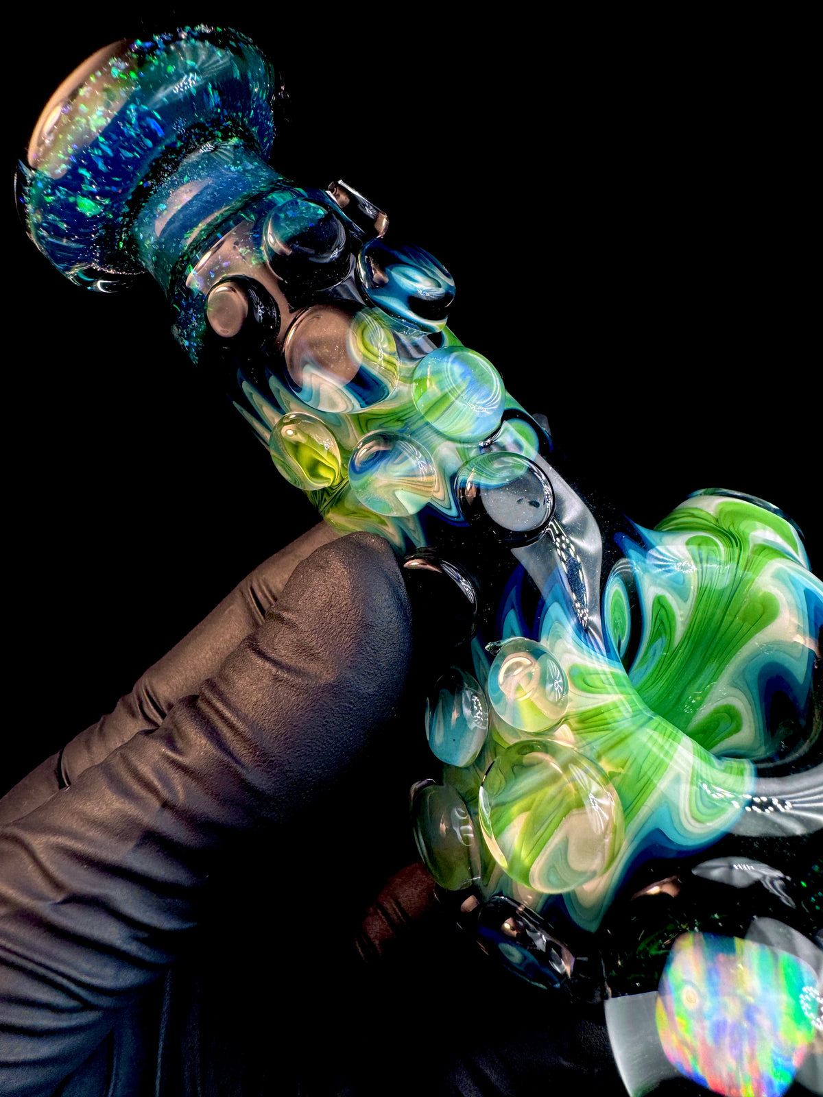 Wigwag opal pipe