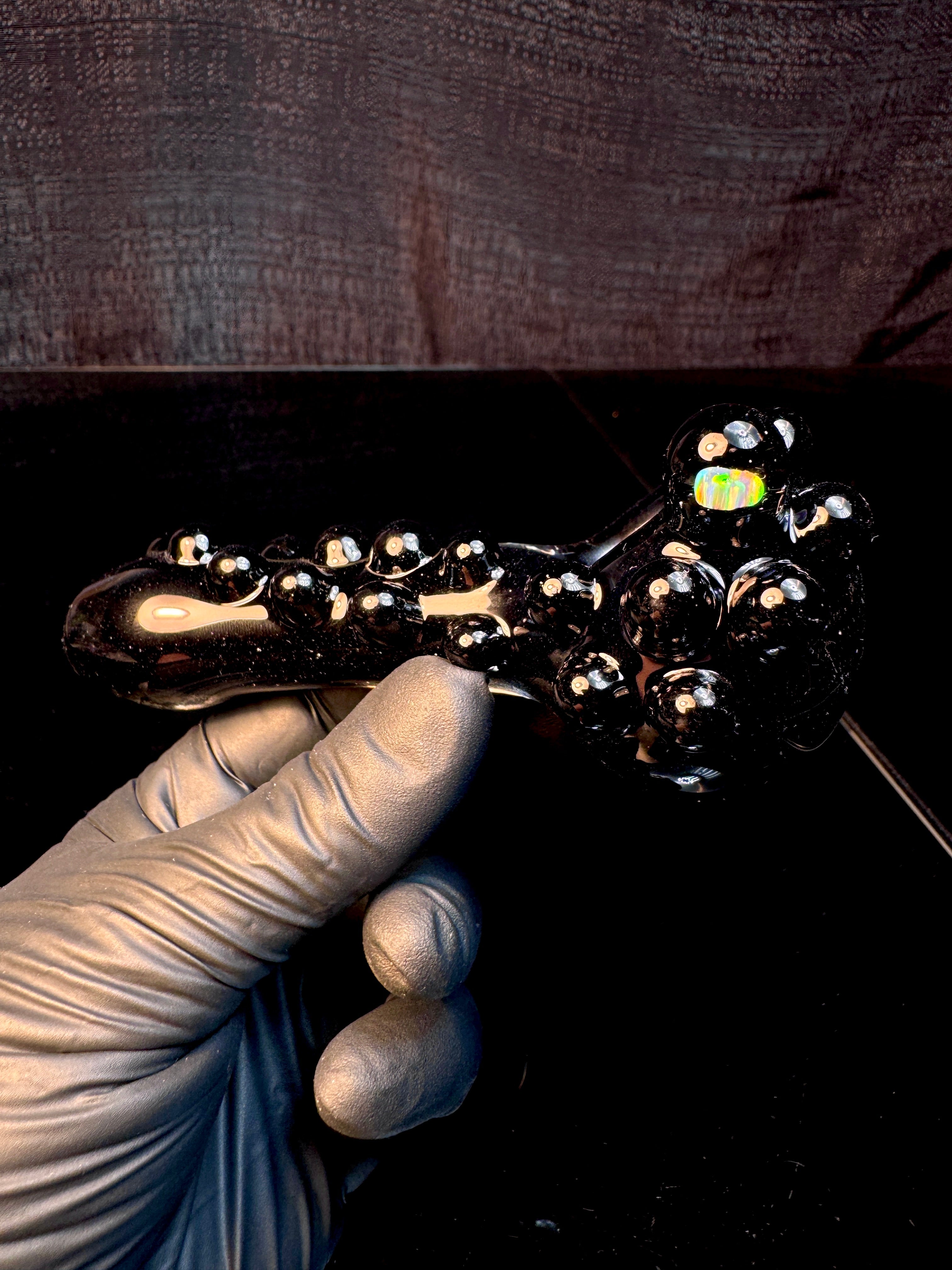 Galaxy black x  jet black Opal spoon