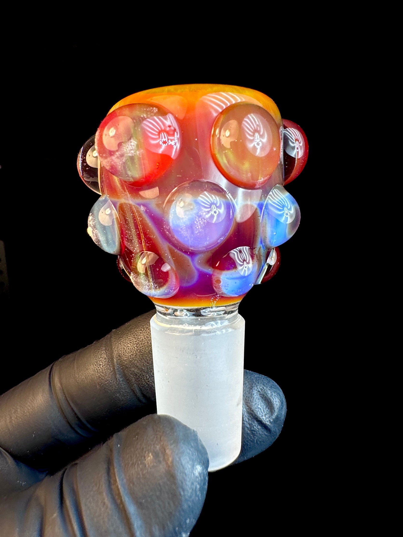 19mm artisan glass serendipity dot bowl