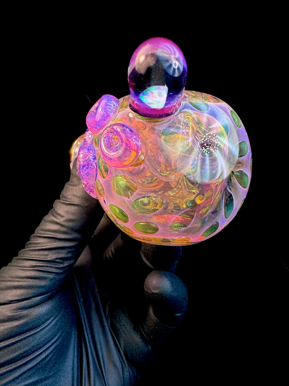 Gold Fume x Pink slyme opal spoon