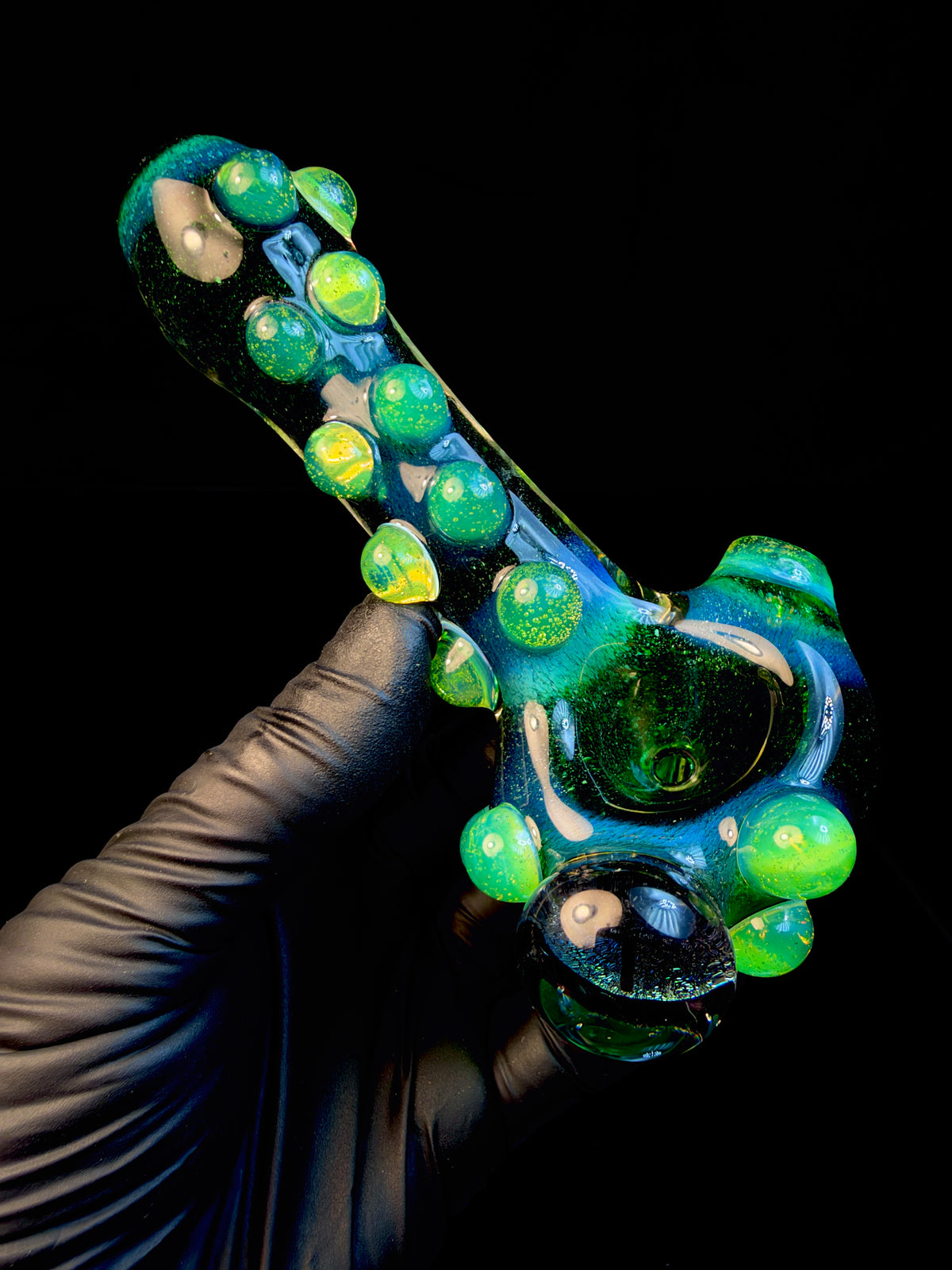 Dichroic disc golf spoon