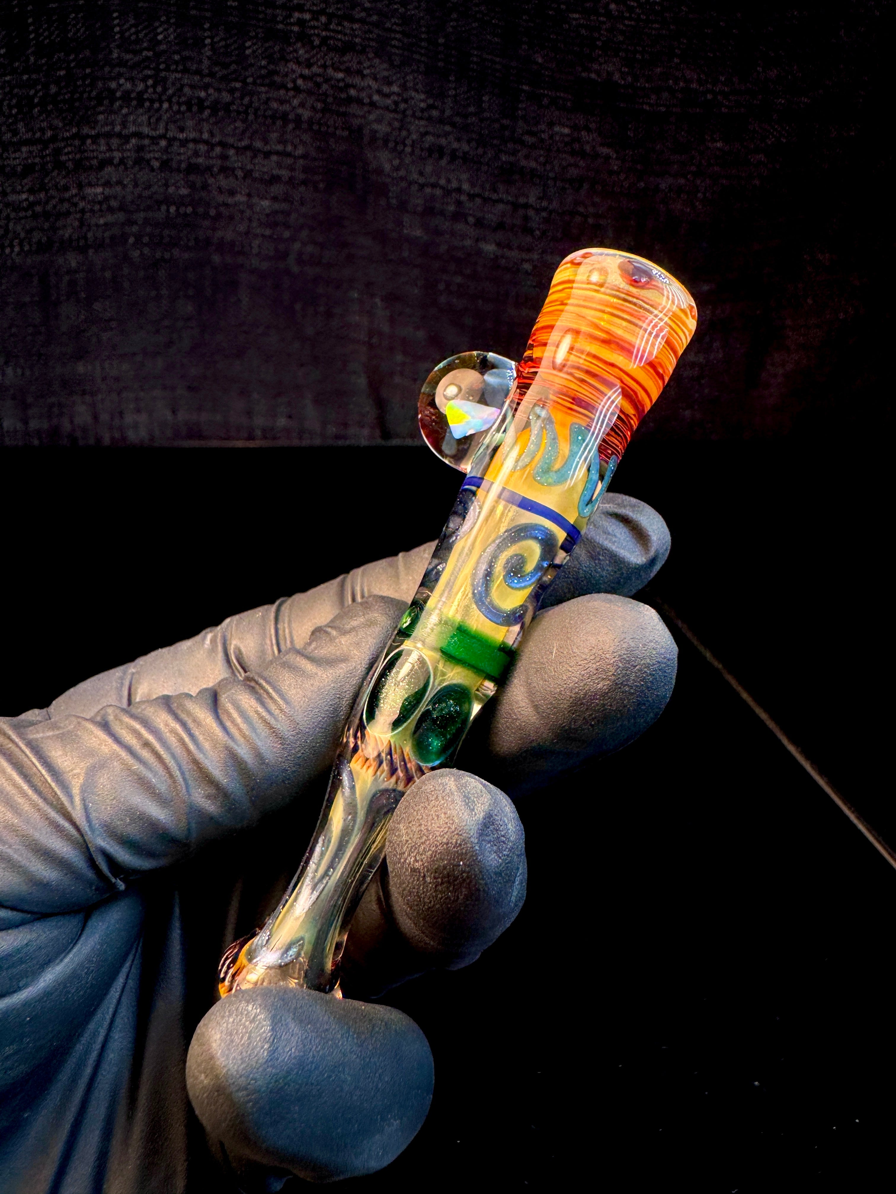Gold fumed inside out bat