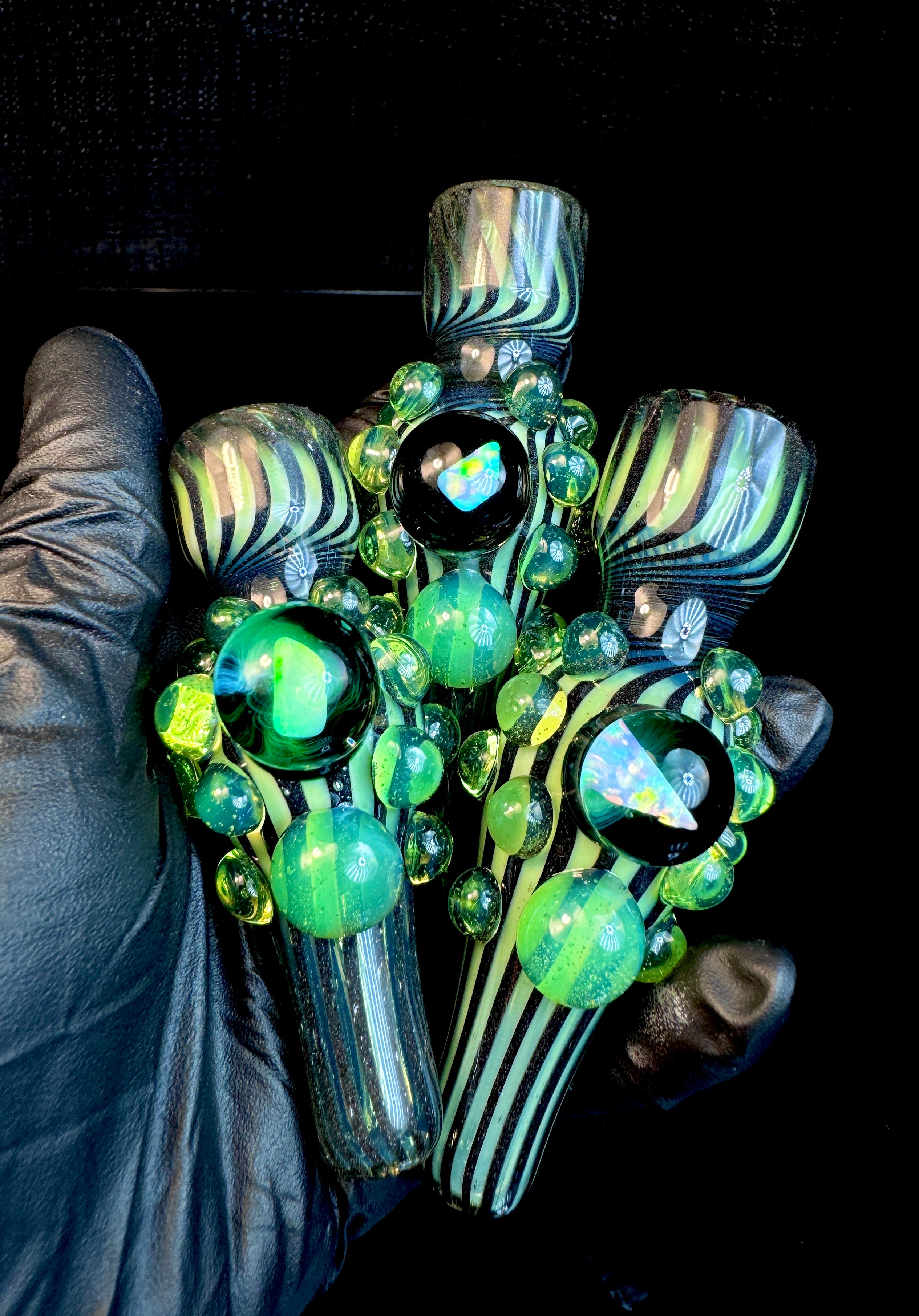 Beetlejuice x slyme opal chillum