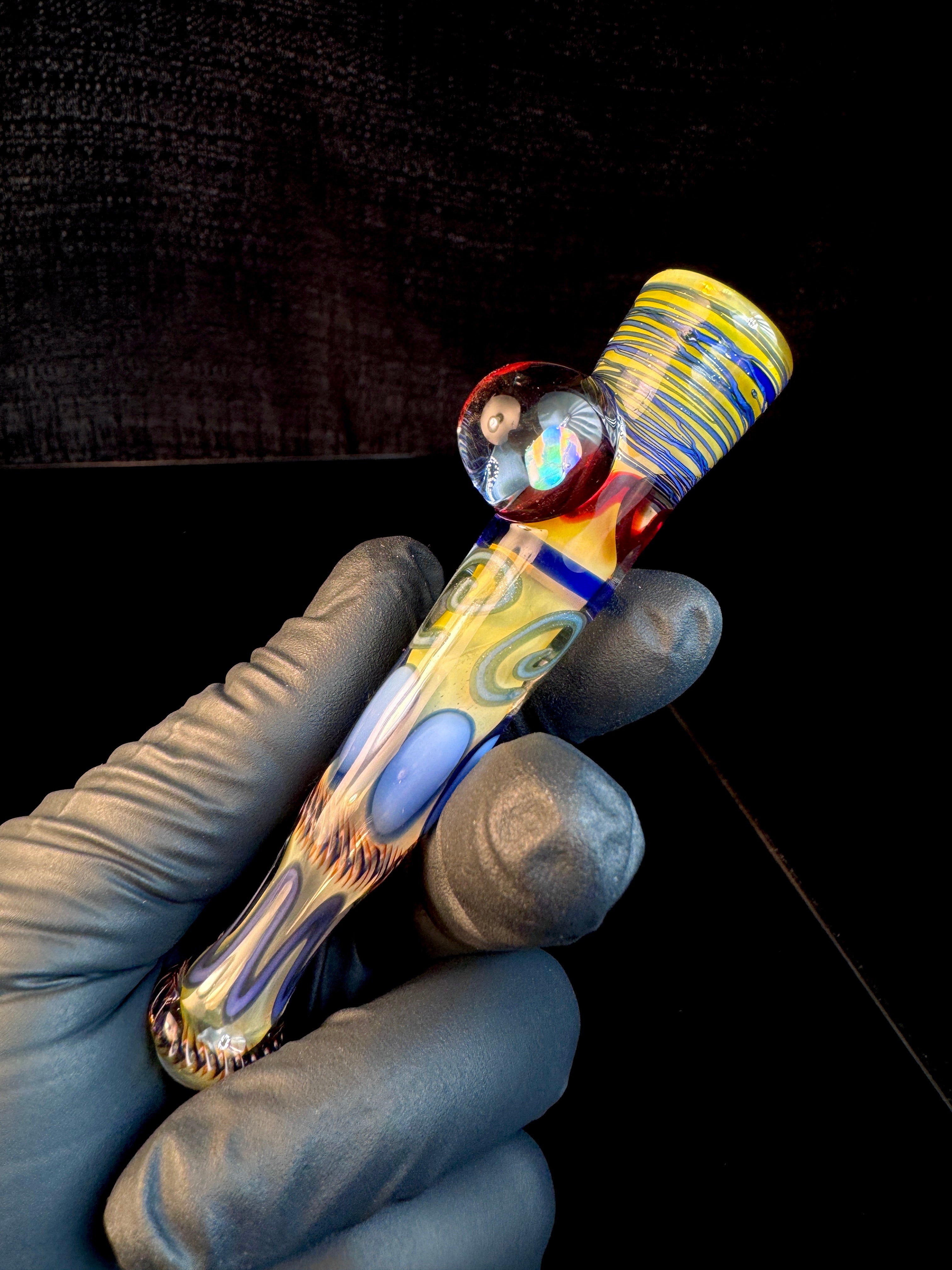 Gold fumed inside out bat
