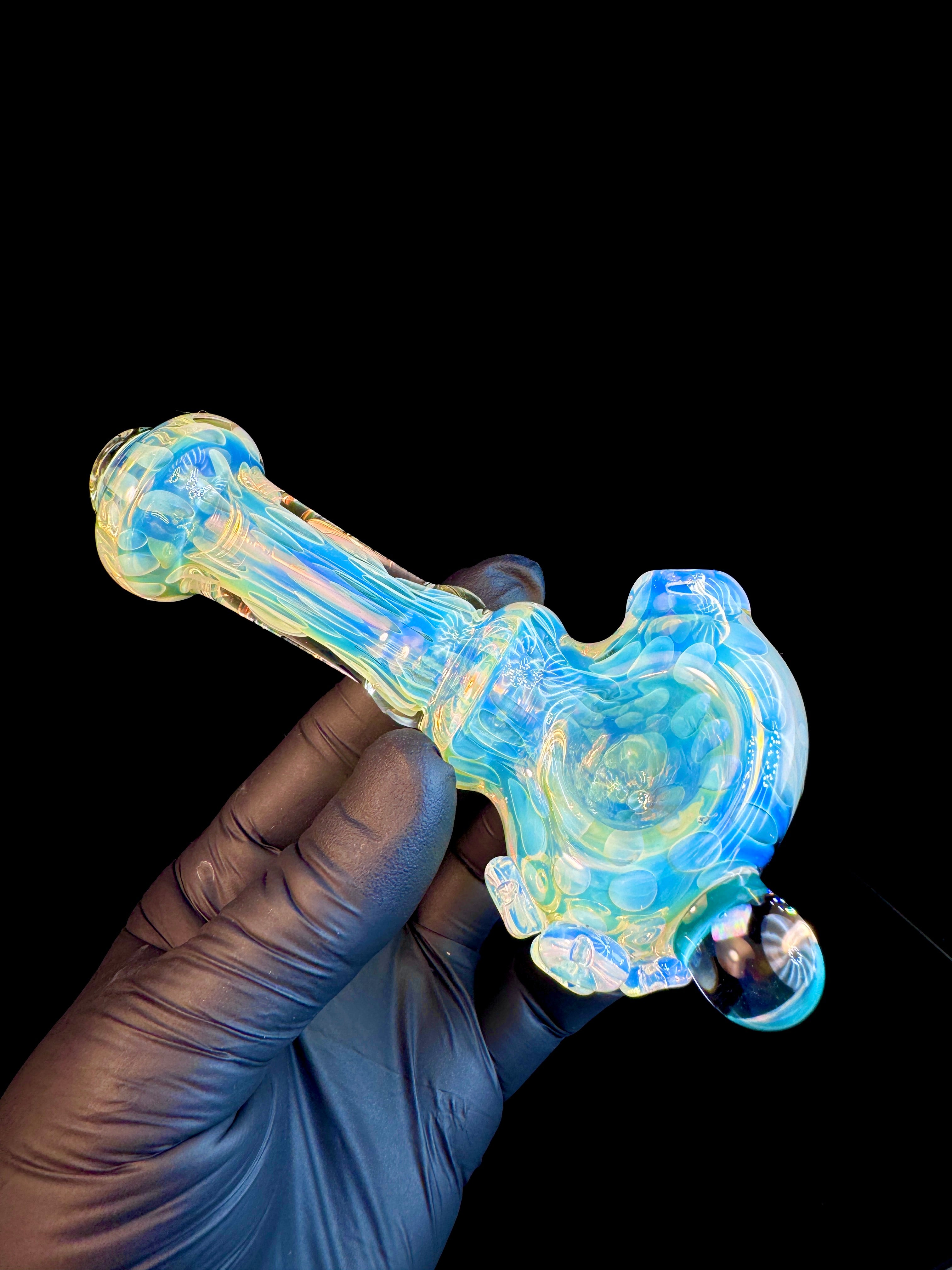 Silver fume x secret white opal spoon