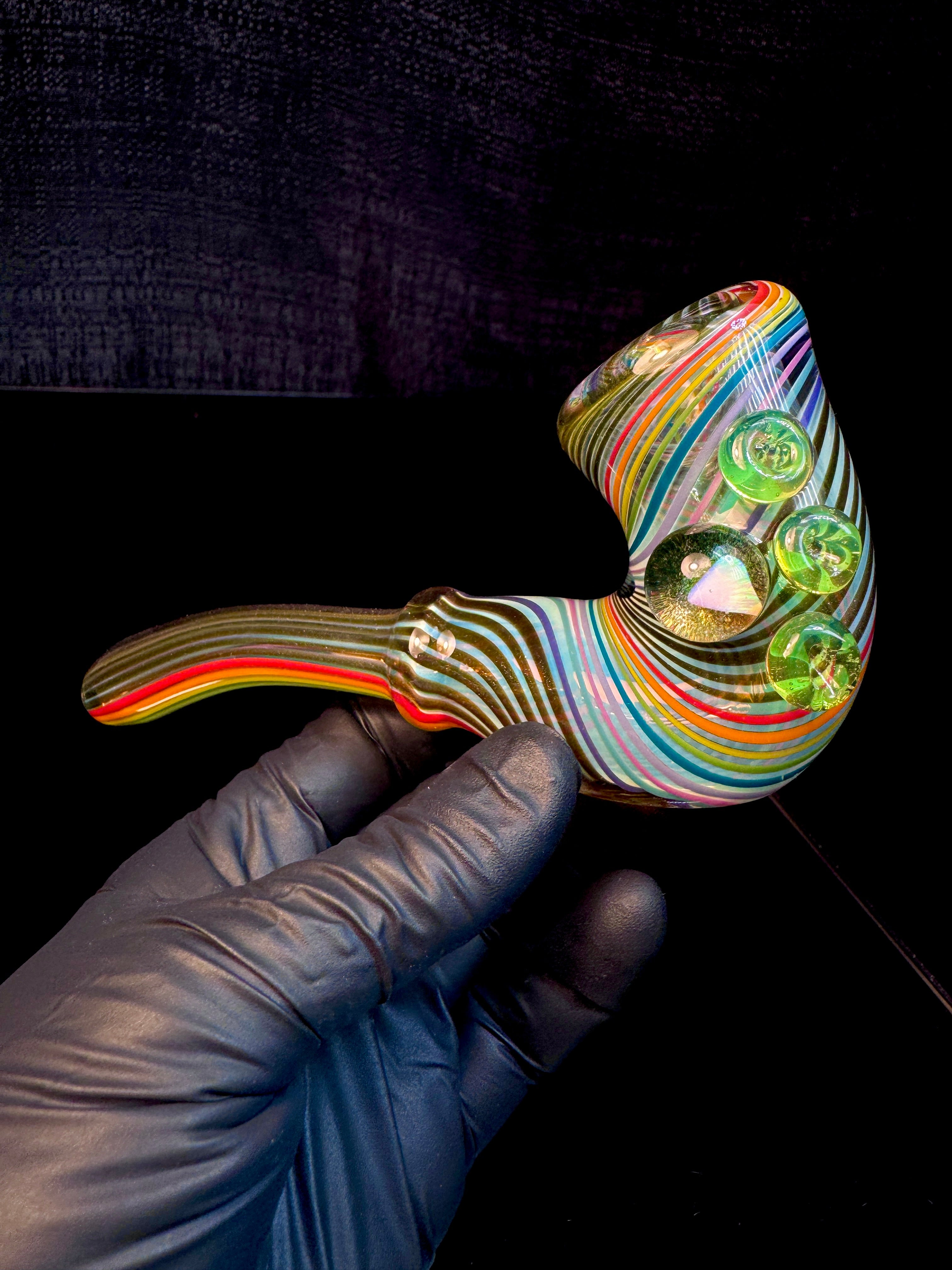 Fumed Kickback pistol lock
