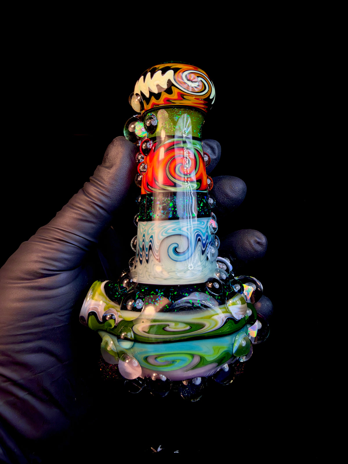Kitty wigwag Opal pipe