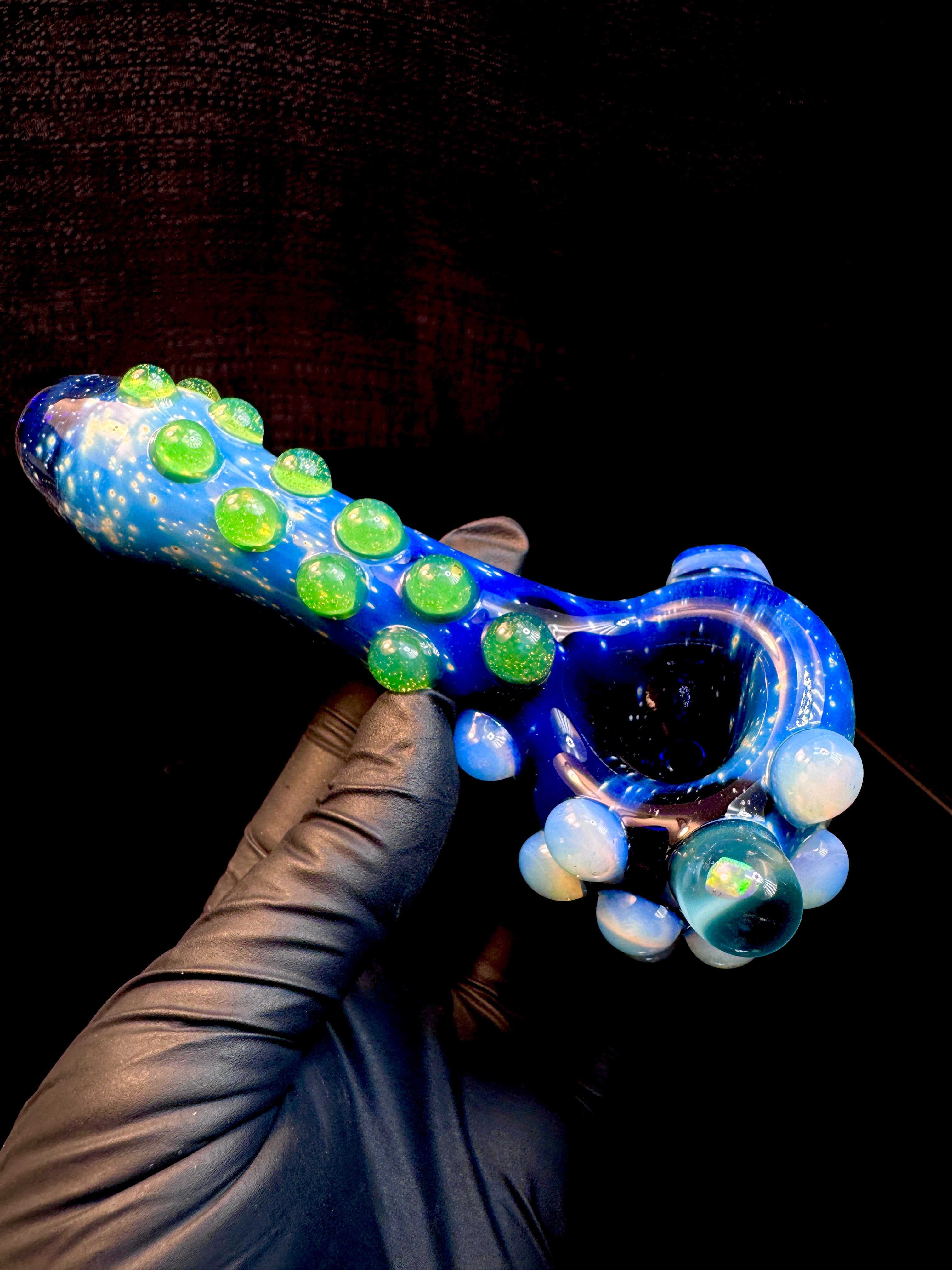 Secret white x Slyme x Starry night opal pipe