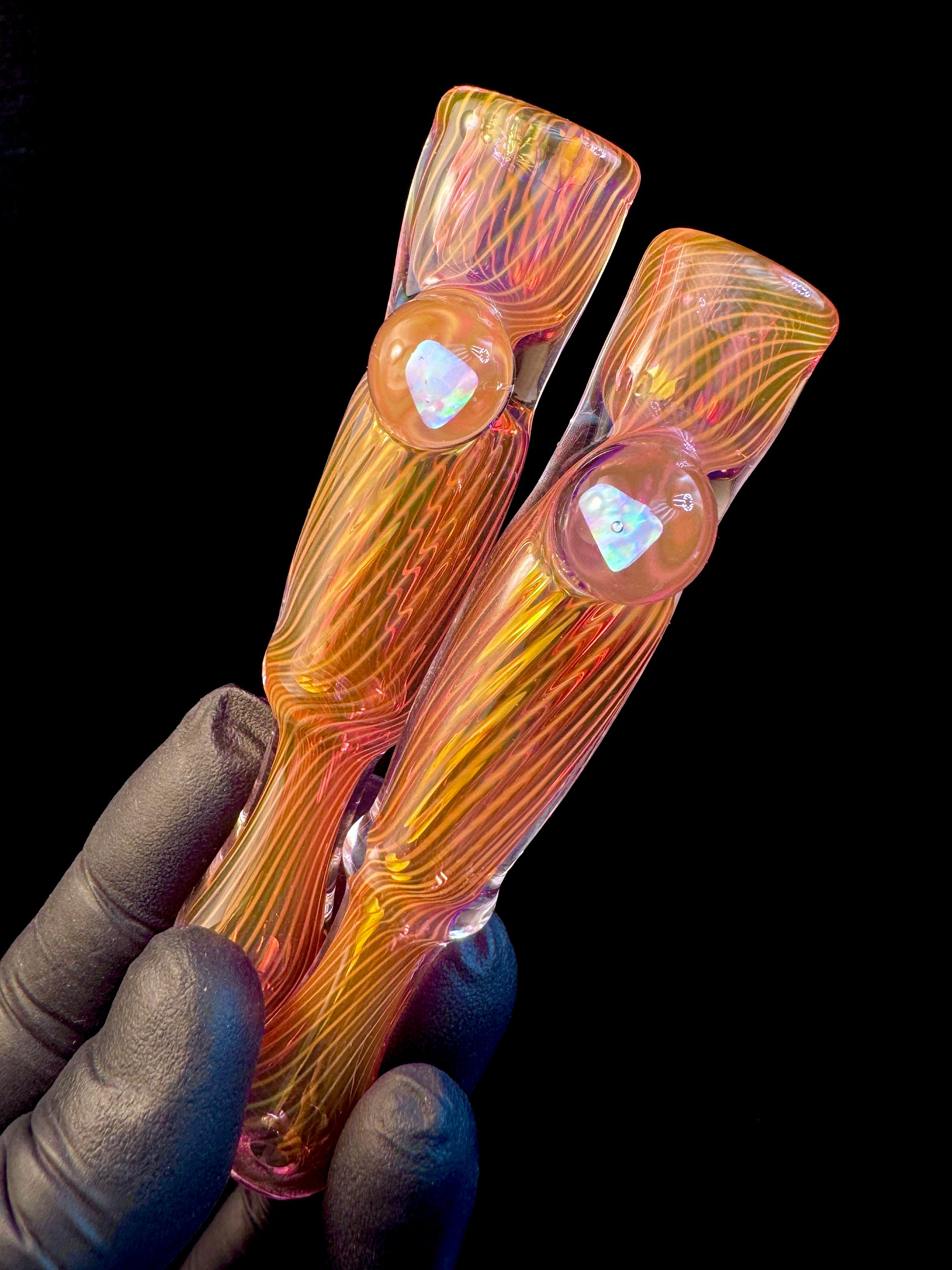Contrax Gold fumed opal bat